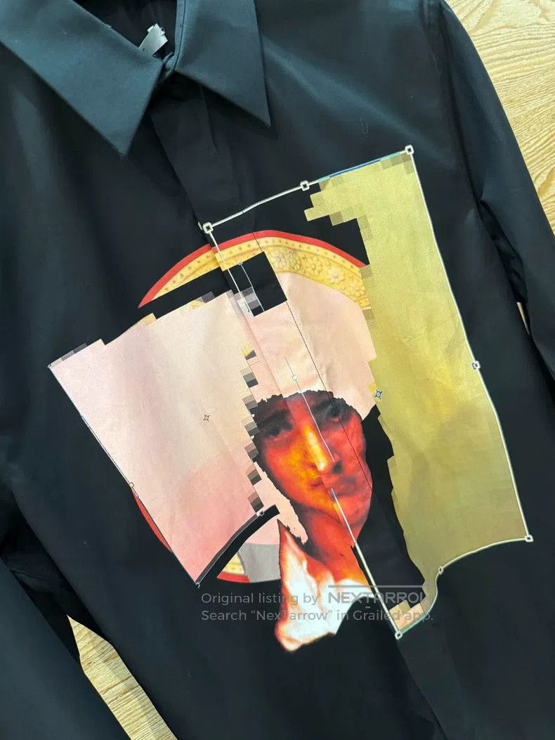 Givenchy Givenchy Black Long Sleeve Shirt Size US XXS / EU 40 - 2 Thumbnail