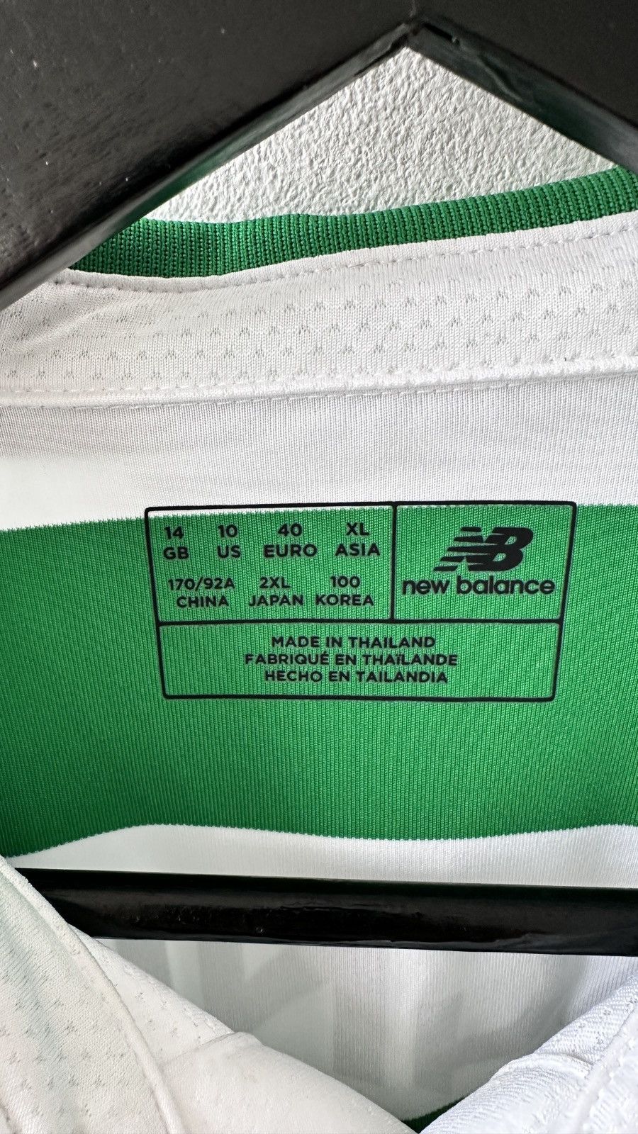 New Balance Celtic FC Women's Home Football Shirt New Balance Jersey Size M / US 6-8 / IT 42-44 - 4 Thumbnail