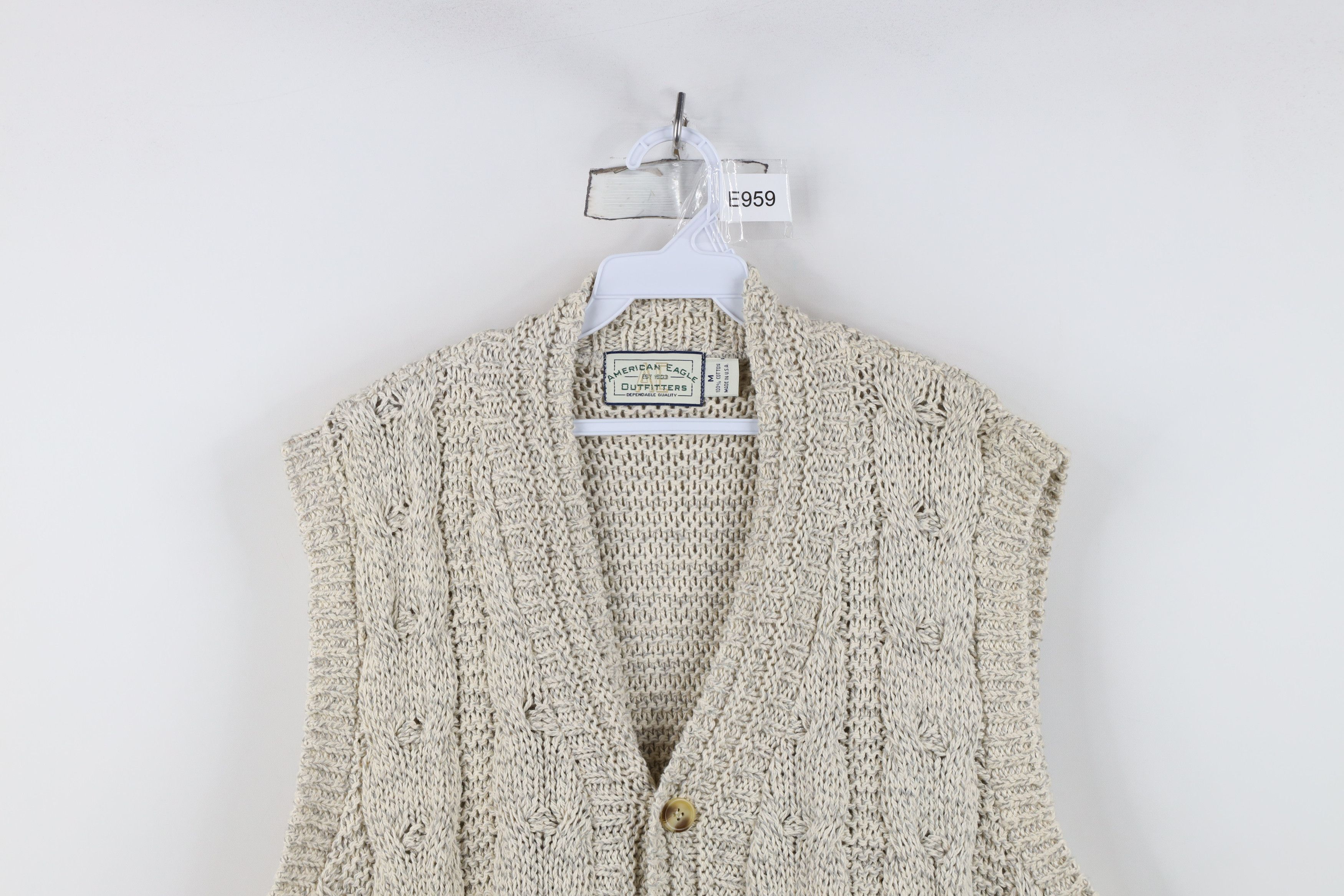 American Eagle Outfitters Vintage 90s American Eagle Outfitters Knit Sweater Vest USA Size US M / EU 48-50 / 2 - 2 Thumbnail