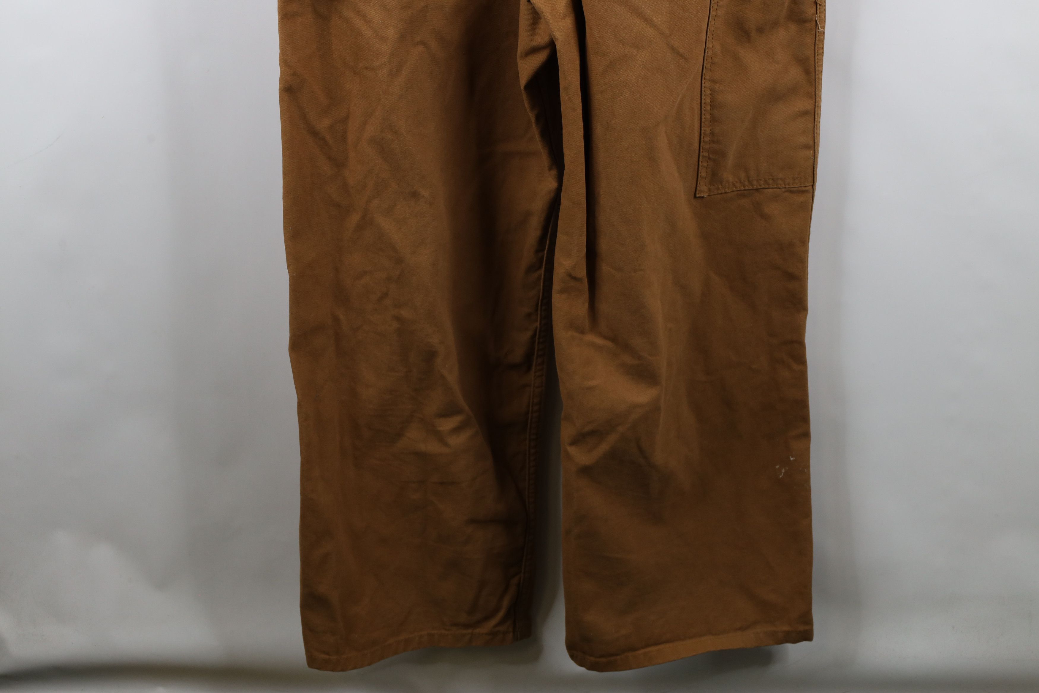 Dickies × Vintage Vintage Dickies Mens 32x30 Distressed Spell Out Wide Leg Can Size US 32 / EU 48 - 23 Thumbnail