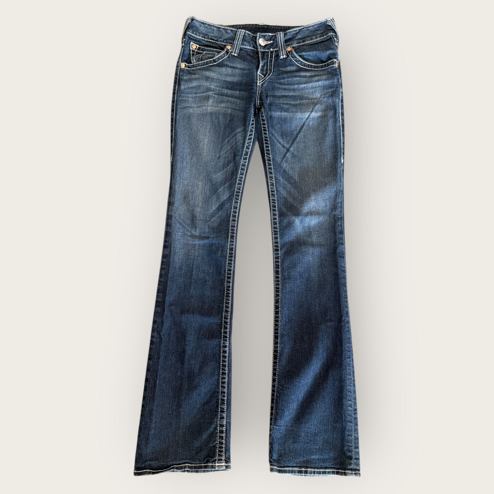True Religion True Religion High Rise Boot Jeans Size 28" / US 6 / IT 42 - 1 Thumbnail