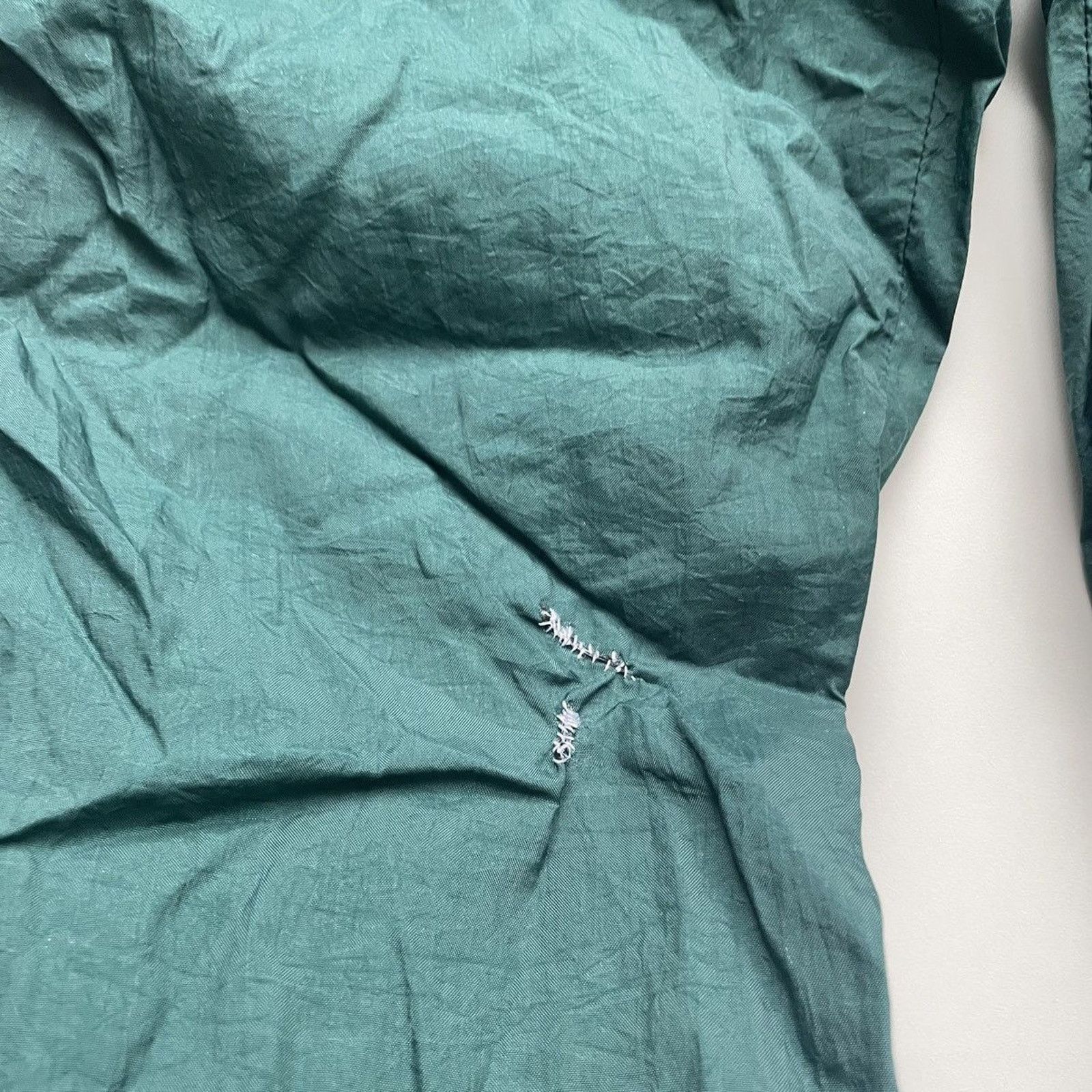 Nike × Vintage Vintage 90s Nike Track Pants Sz XL Green Embroidered Swoosh Size US 36 / EU 52 - 11 Thumbnail