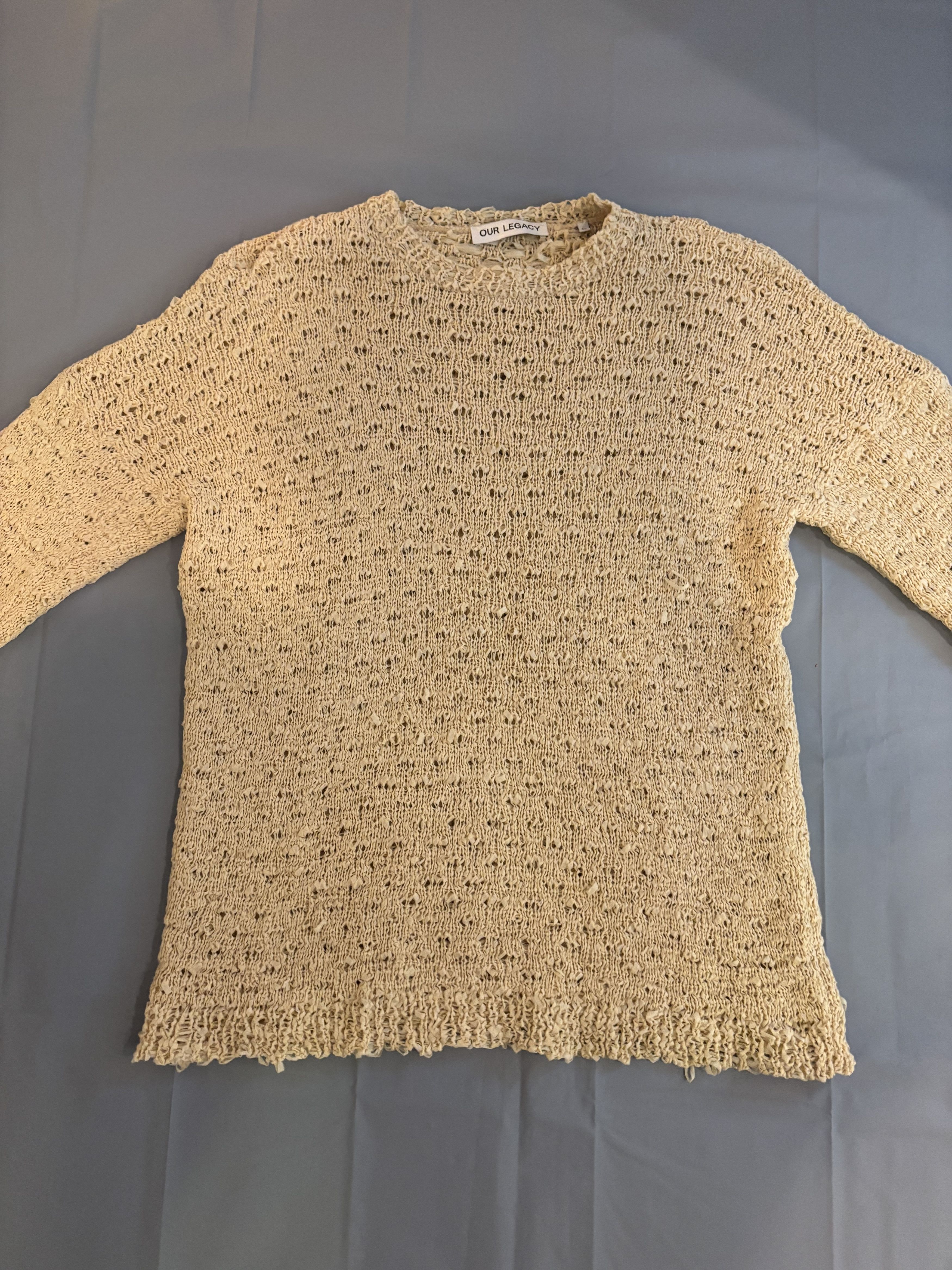 Our Legacy Pull col rond Our Legacy Popover roundneck Size US L / EU 52-54 / 3 - 7 Thumbnail