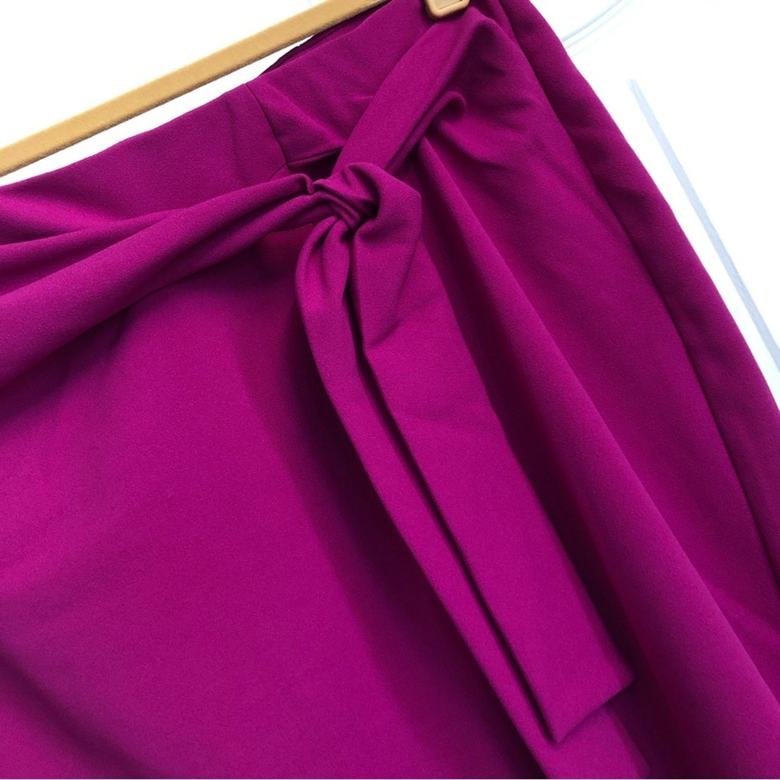 Other Eloquii elegant berry faux sash skirt 14 Size 36" / US 14 / IT 50 - 2 Thumbnail