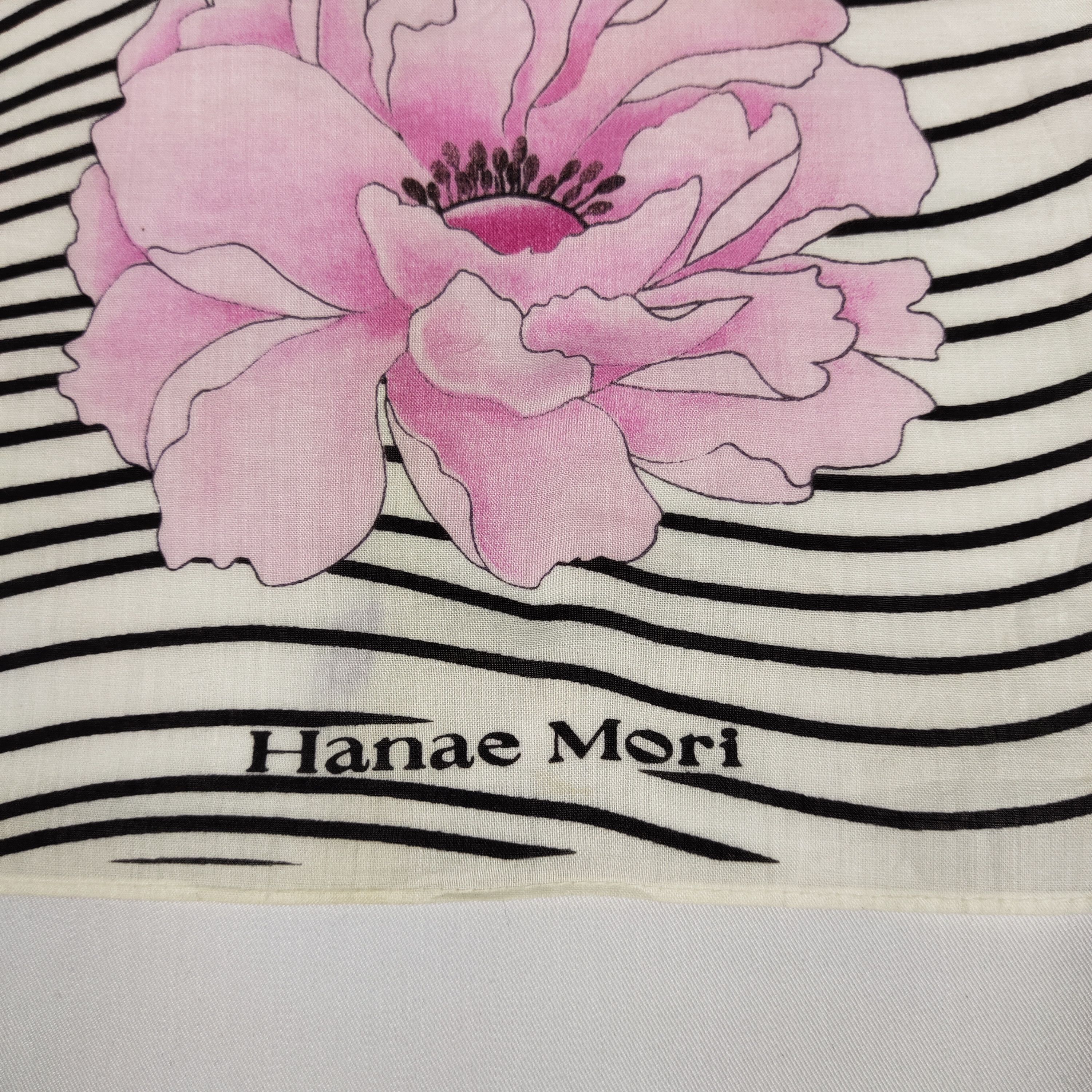 Hanae Mori × Vintage Hanae Mori Handkerchief / Neckerchief / Bandana FZ298 Size ONE SIZE - 5 Thumbnail