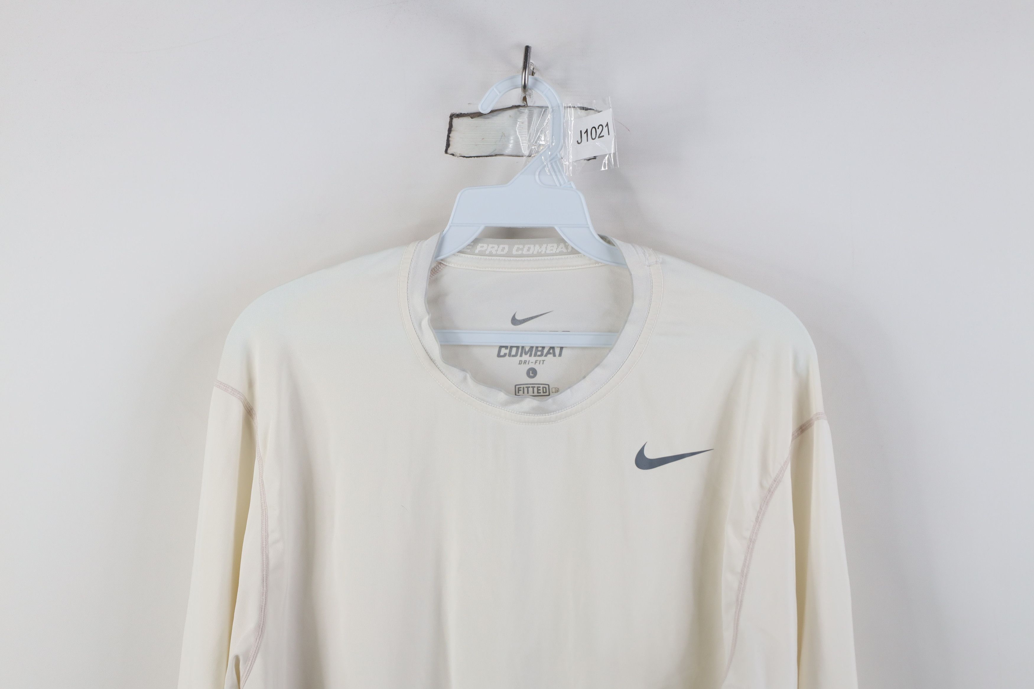 Nike Nike Pro Combat Compression Training Long Sleeve T-Shirt Size US L / EU 52-54 / 3 - 2 Thumbnail