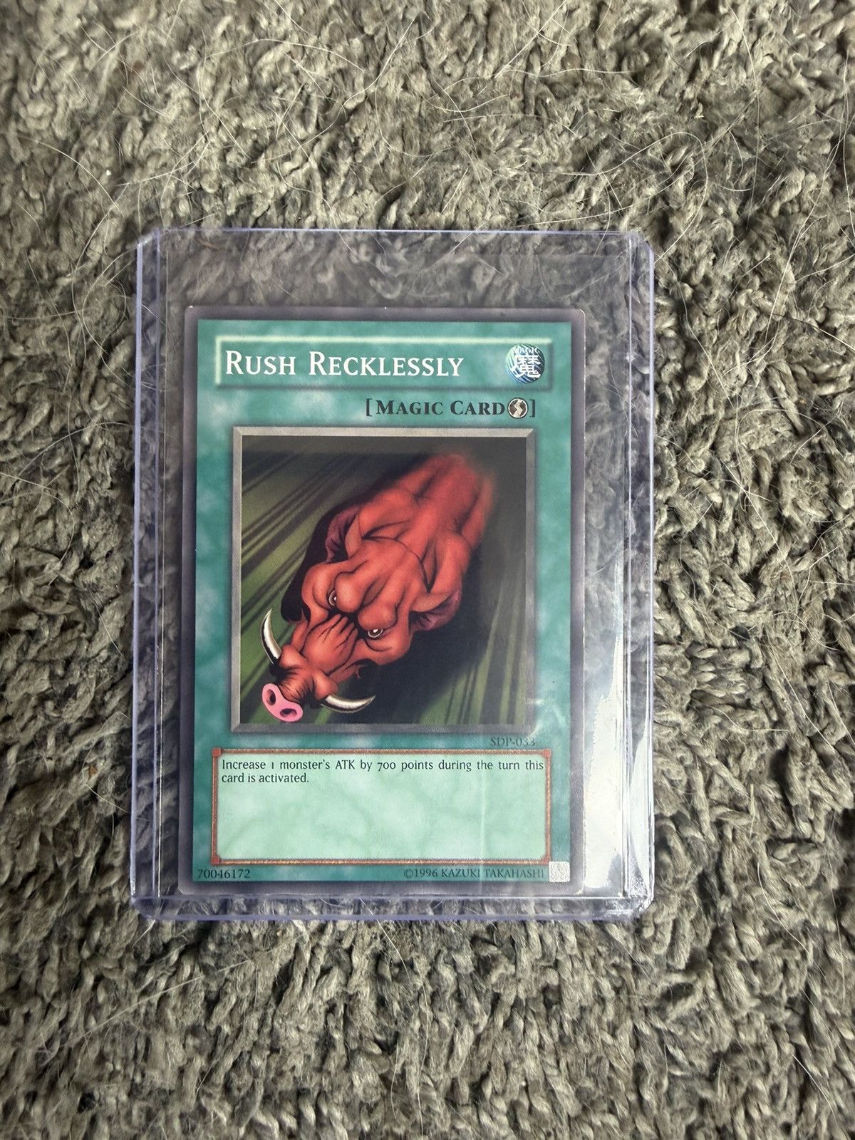 Vintage 1996 Konami Yu-Gi-Oh! Rush Recklessly Card Size ONE SIZE - 1 Thumbnail