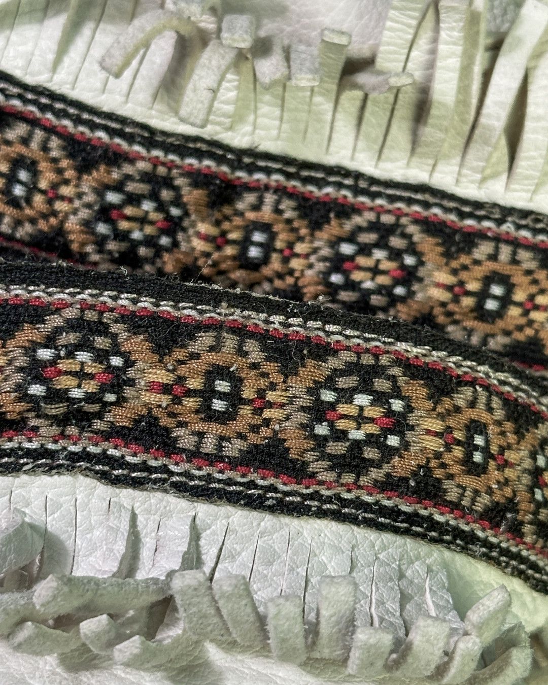 Number (N)ine × Takahiromiyashita The Soloist. F/W 2008 Navaho Fringed Desert Moccasin Boots Size US 9 / EU 42 - 6 Thumbnail