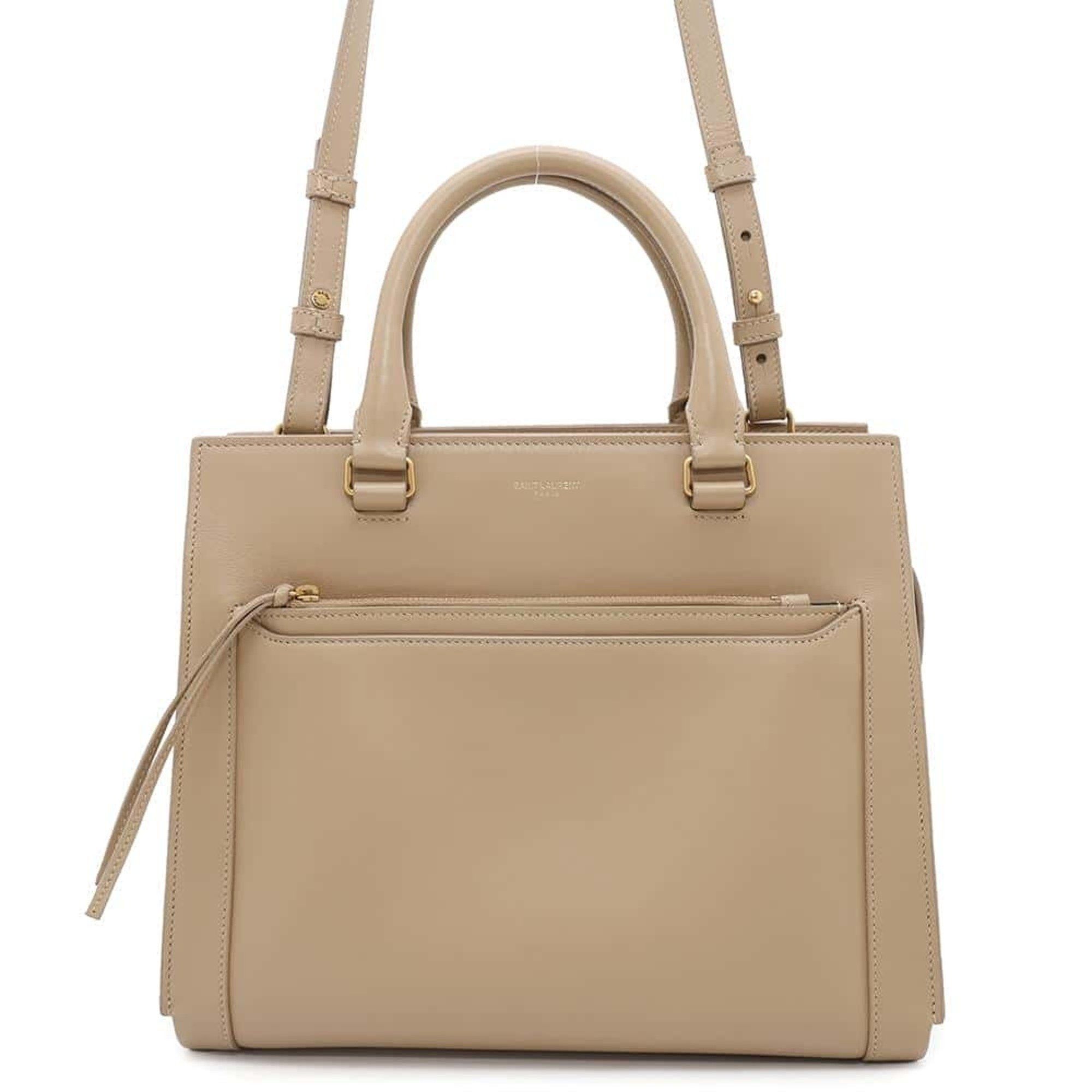Saint Laurent Handbag Eastside Medium 553818 Saint Laurent Paris 2Way Shoulder Bag in Beige, Women's