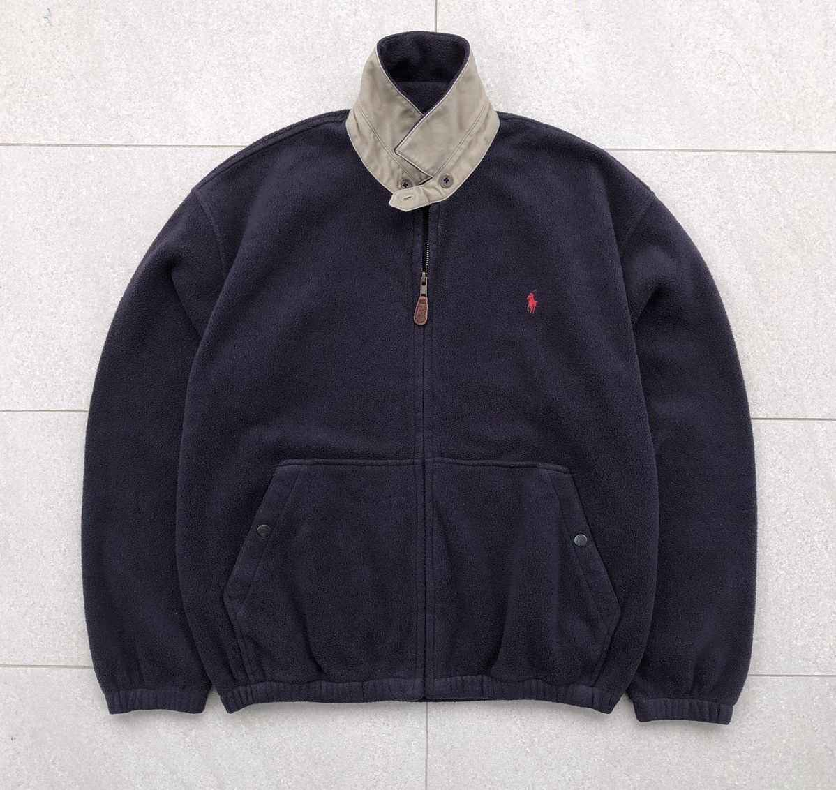 Polo Ralph Lauren Vintage Polo Ralph Lauren fleece Bomber Jacket Size US M / EU 48-50 / 2 - 6 Thumbnail