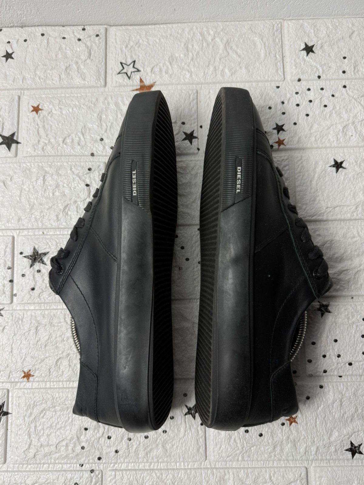 Diesel Diesel S-Mydori LC Black US10 UK9 EUR43 Shoes Casual Leather Size US 10 / EU 43 - 9 Thumbnail