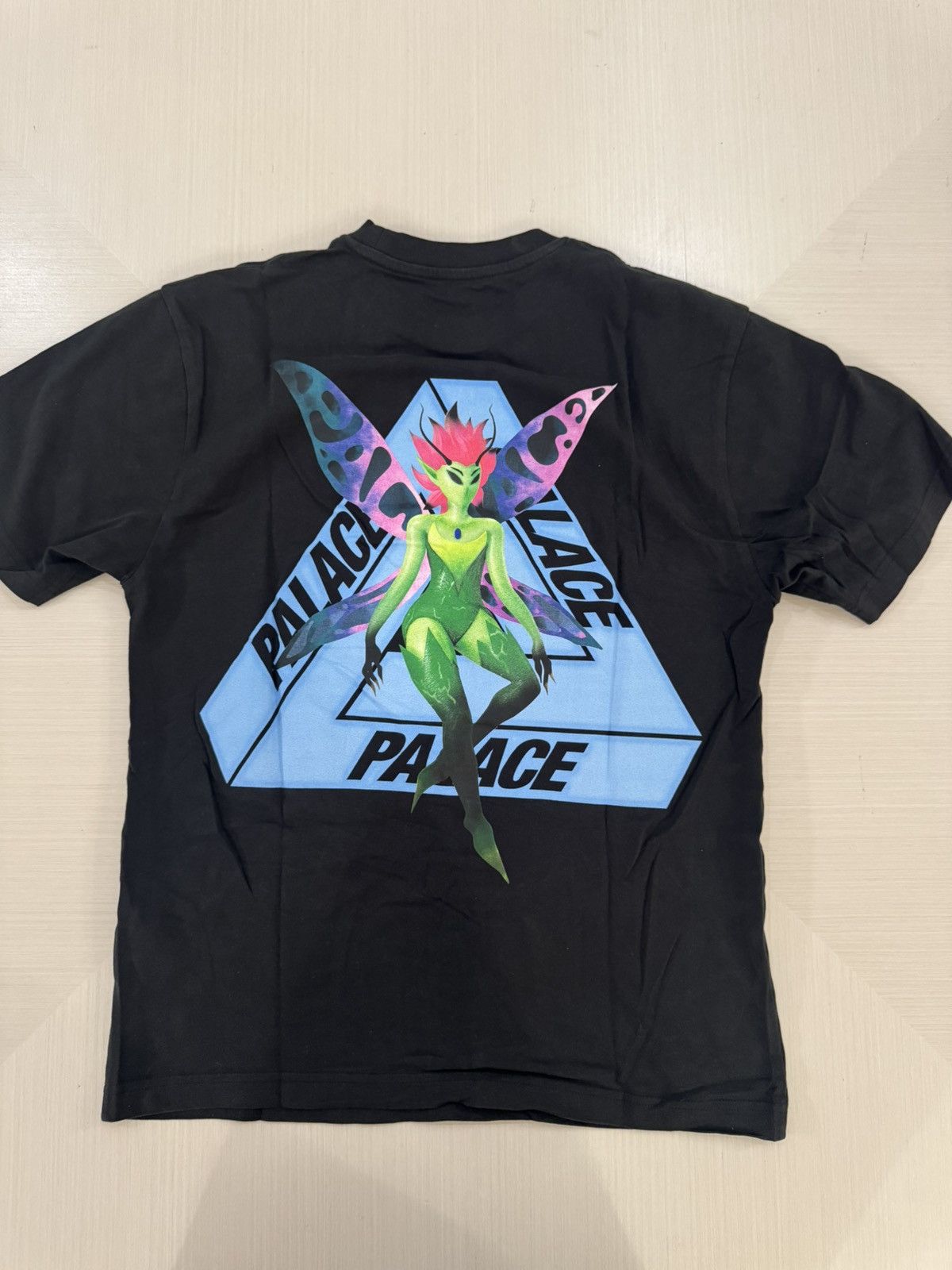Palace Palace Skateboards Tri Fairy Tee Black Sz S SS25 USED Size US S / EU 44-46 / 1 - 3 Thumbnail