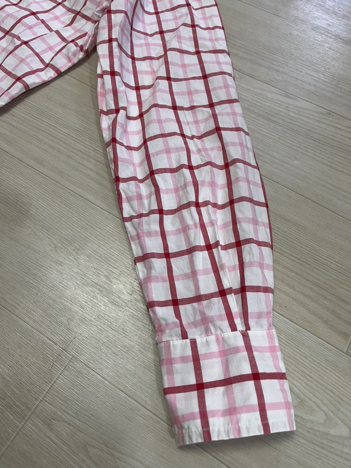 Vivienne Westwood I Vivienne westwood vintage pink checkered button up shirt Size M / US 6-8 / IT 42-44 - 2 Thumbnail