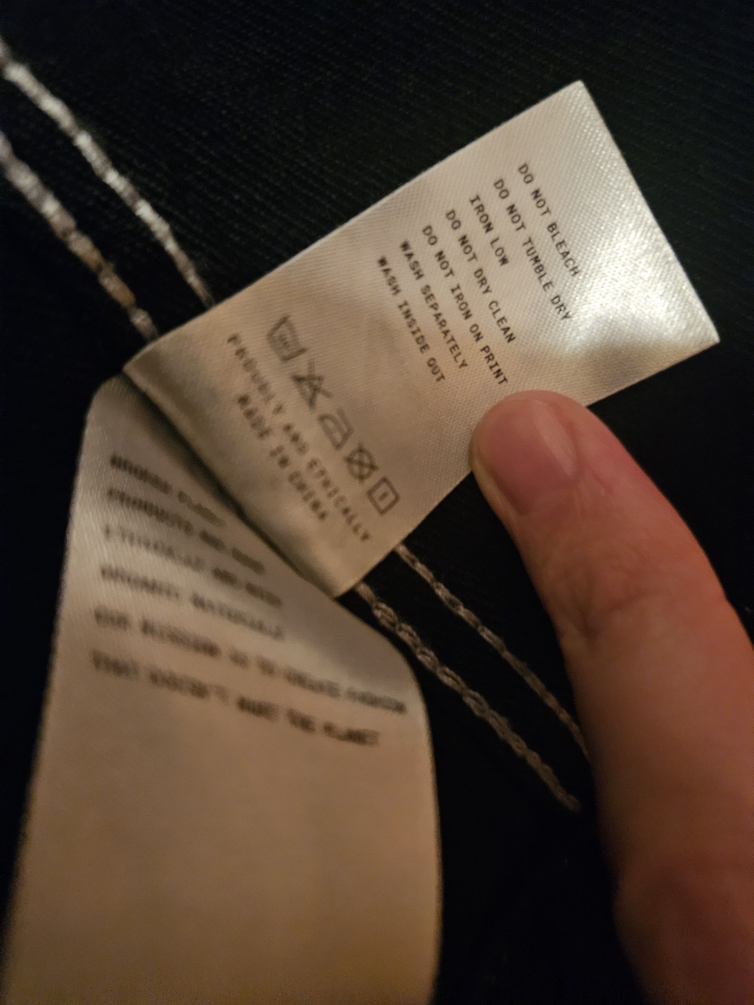 Broken Planet Broken planet market denim washed Black jacket Size US L / EU 52-54 / 3 - 7 Thumbnail