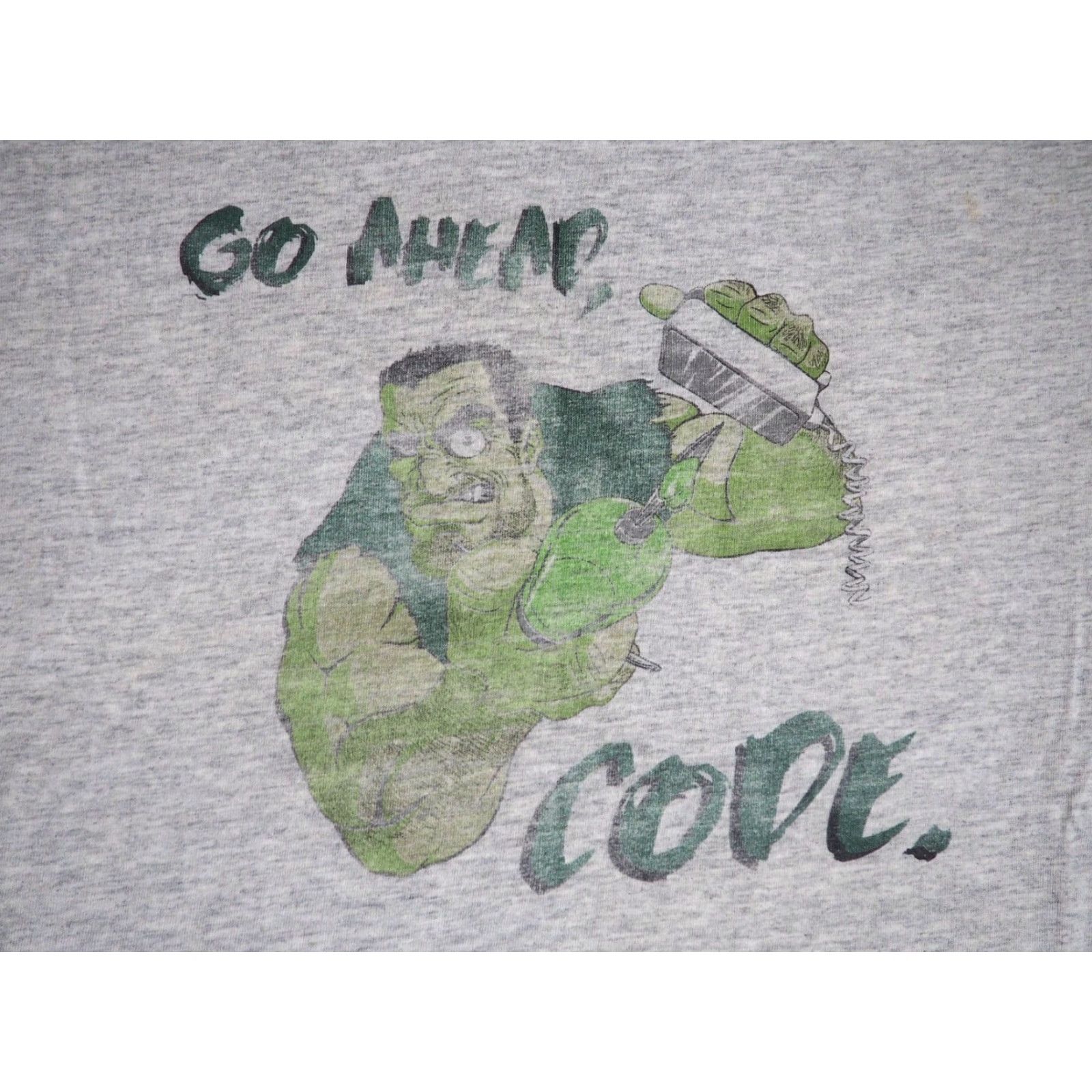 Port & Company VTG 90s Mad Scientist Software Health Code Tech Art Distress Gray Tee T-Shirt L Mens Port & Company 90s Theme Vintage Shirt Size US L / EU 52-54 / 3 - 4 Thumbnail