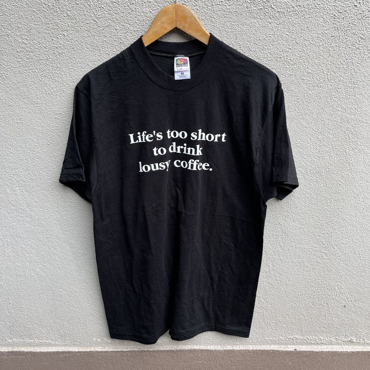 Vintage Vintage 90s DUNKIN DONUTS promo tee coffee Size US M / EU 48-50 / 2 - 1 Thumbnail