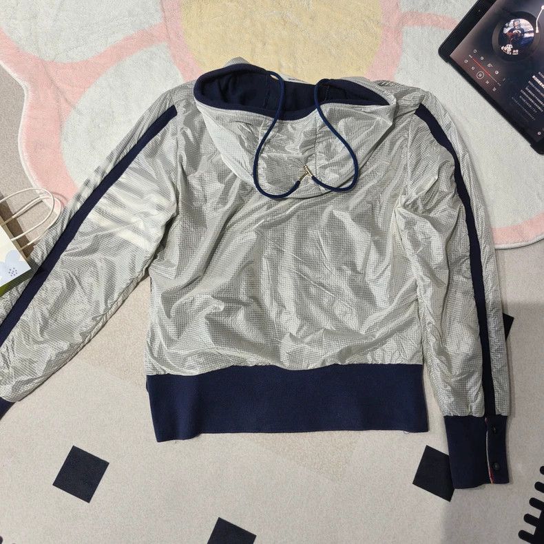 Thom Browne Thom Browne size1 Gray and blue color matching hat coat Size US S / EU 44-46 / 1 - 2 Thumbnail