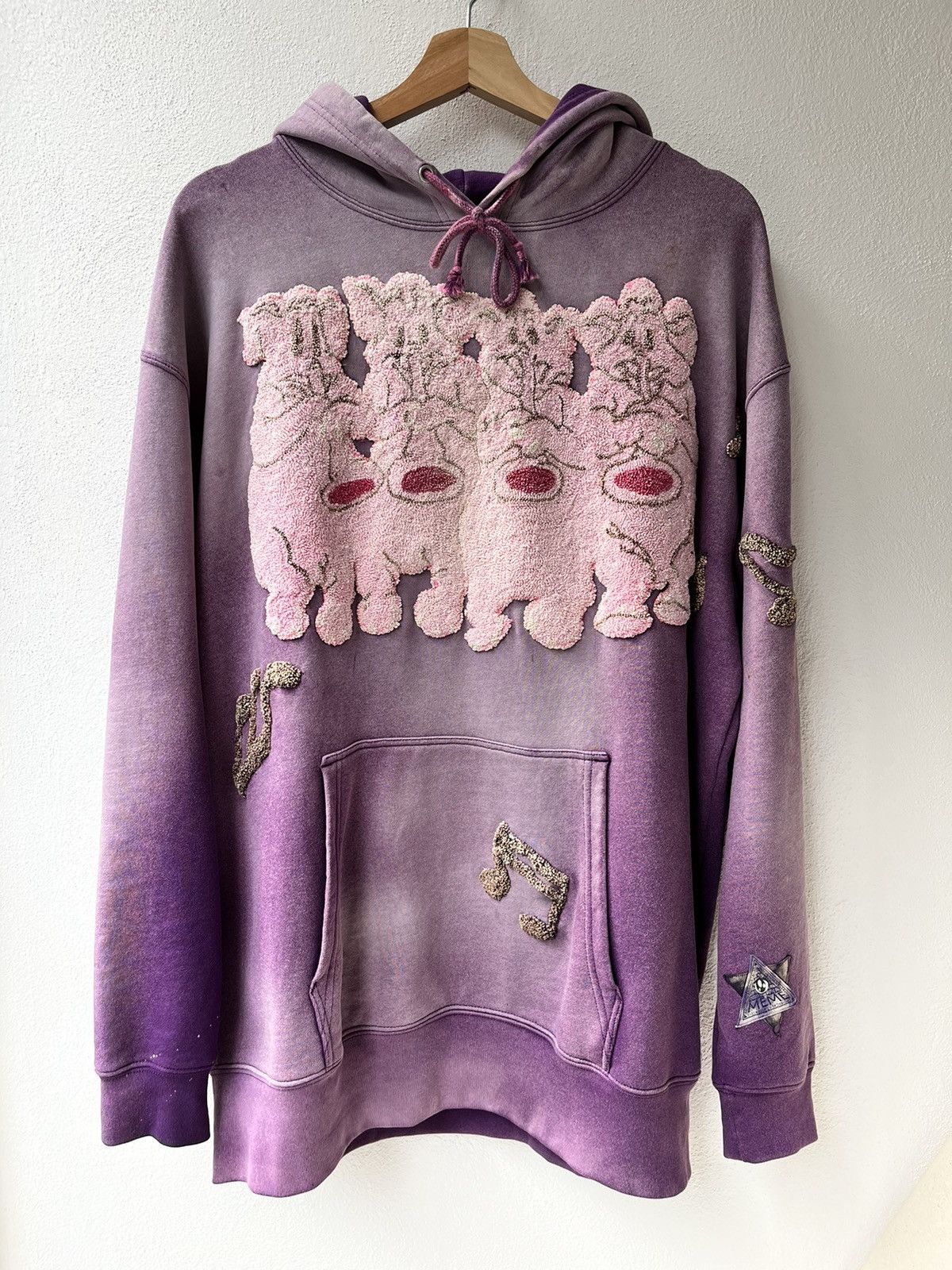 Proleta Re Art Proleta Re Art “Pink Nightmare” Hoodie 1/1 | Grailed