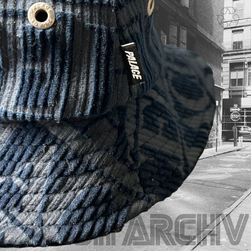 Palace Palace Bossy Bucket 'Navy' FW20 Size S/M Size ONE SIZE - 3 Thumbnail