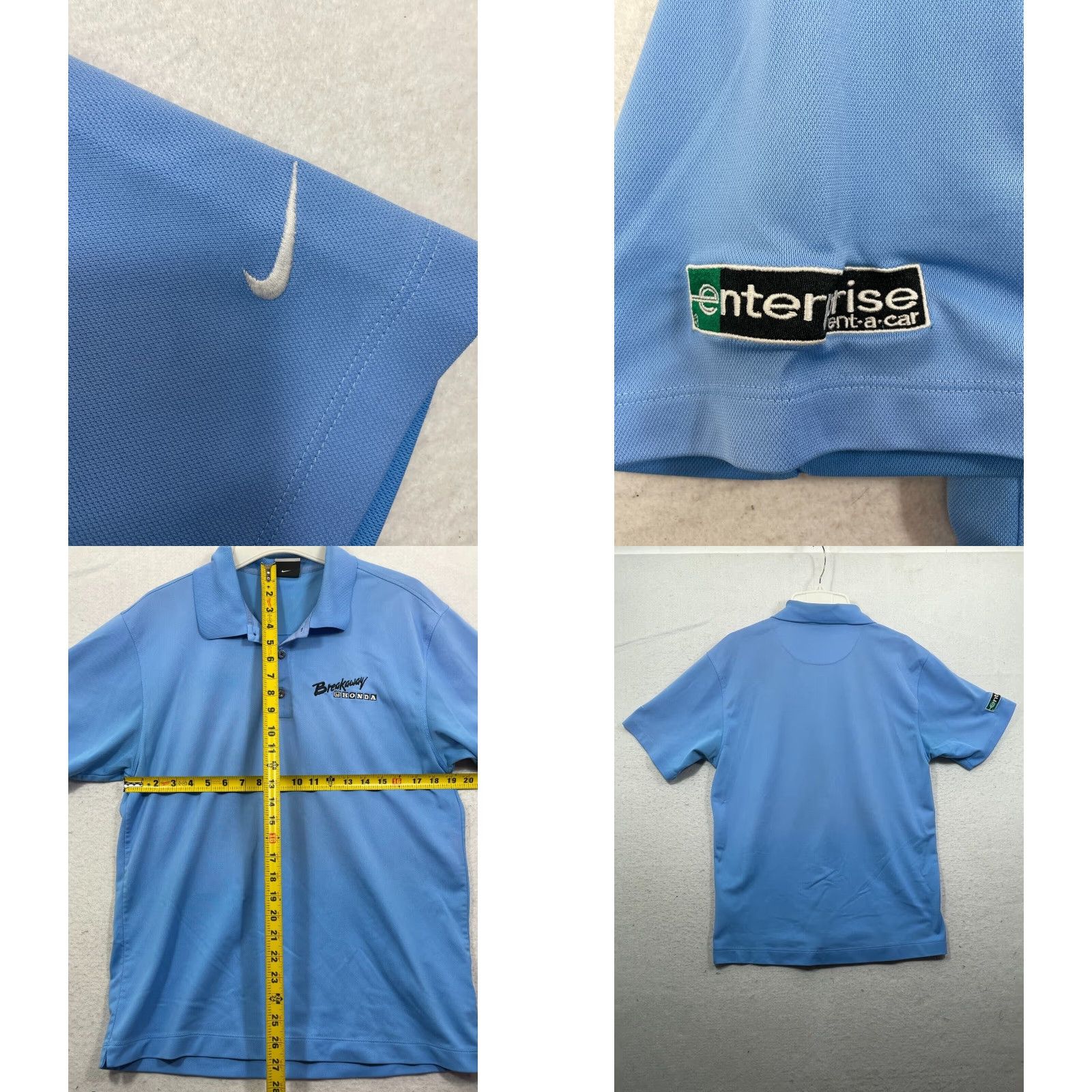 Nike Nike Polo Shirt Mens M Blue Nike Dri-Fit Polo Golf Casual Lightweight Breakaway Style Size US M / EU 48-50 / 2 - 8 Thumbnail