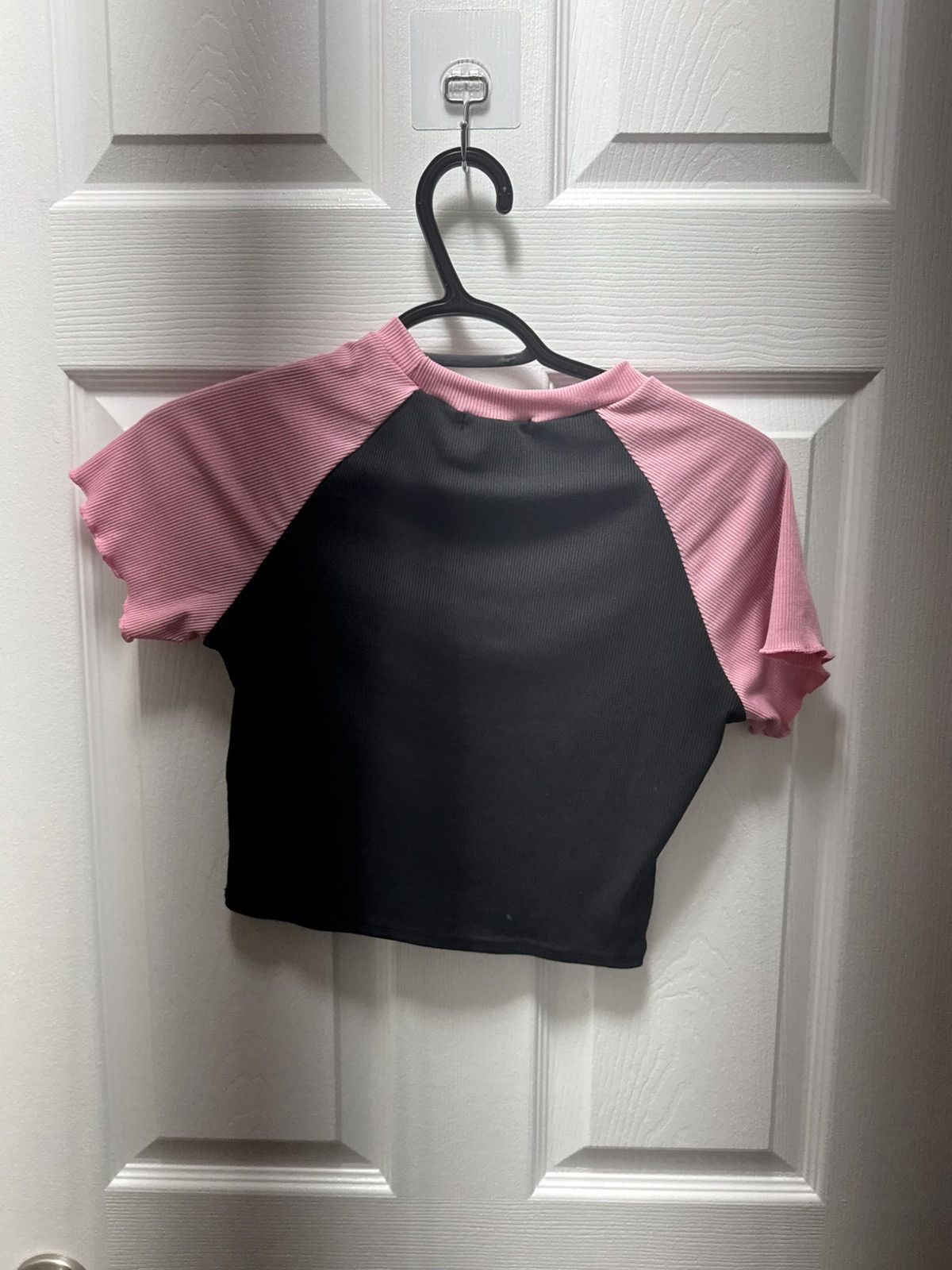 Japanese Brand Romwe Y2K Black Pink Skeleton Baby Tee Cute Size US S / EU 44-46 / 1 - 3 Thumbnail