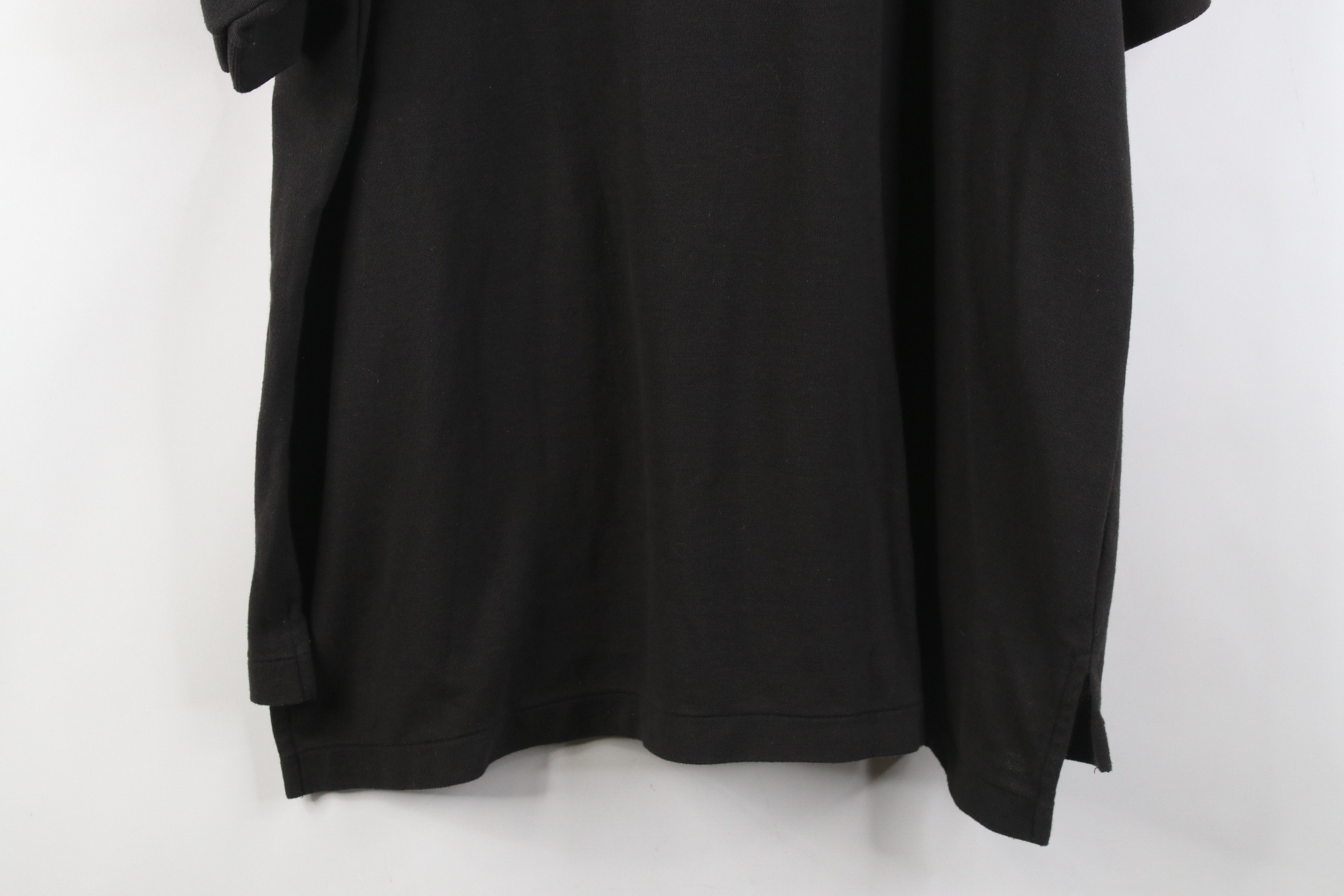 Vintage Vintage 90s Streetwear Collared Golf Polo Shirt Black Pocket Size US XL / EU 56 / 4 - 12 Thumbnail