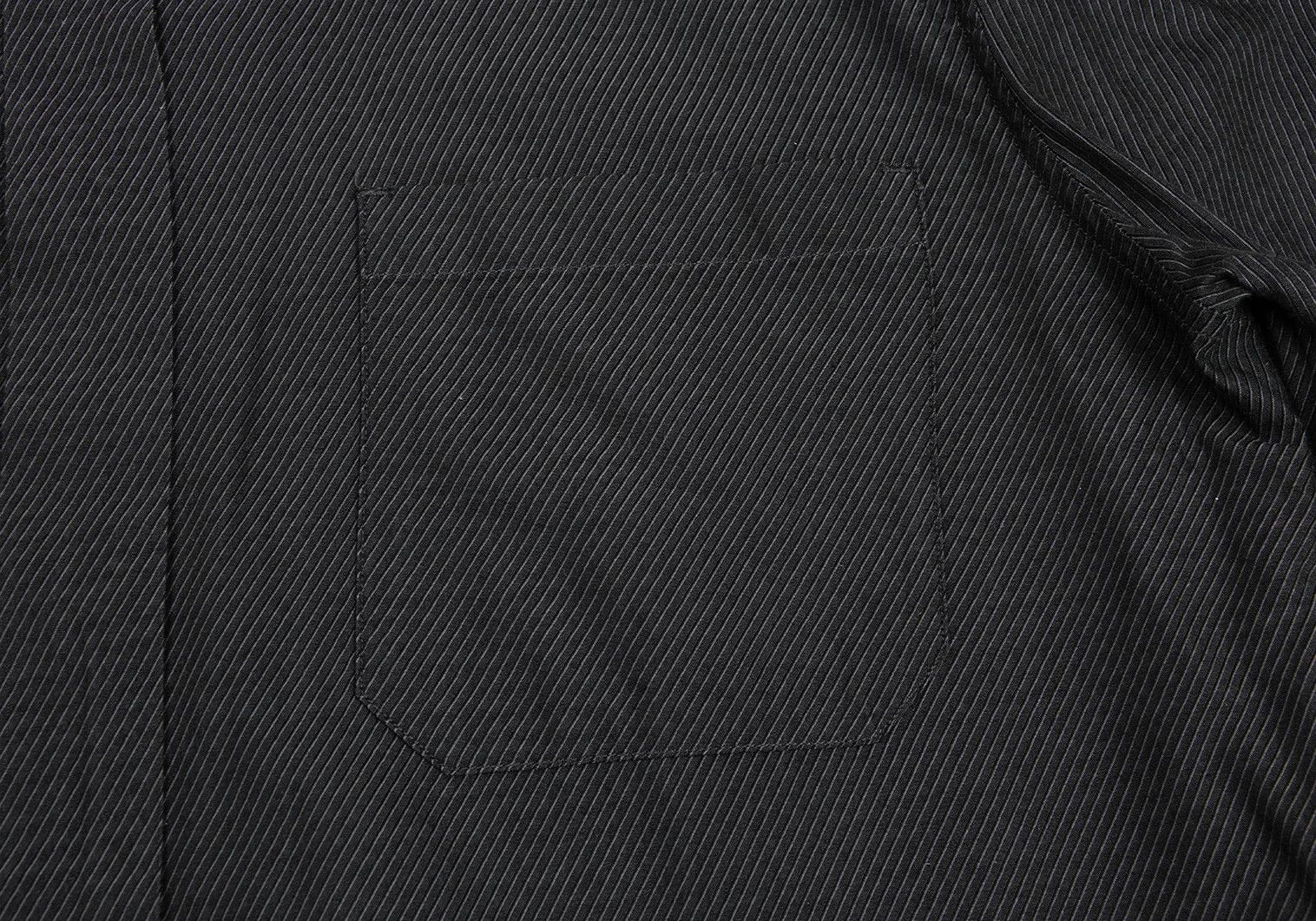 Jean Paul Gaultier Charcoal Pinstripe Shirt Size 50 in Good Condition Size US M / EU 48-50 / 2 - 6 Thumbnail