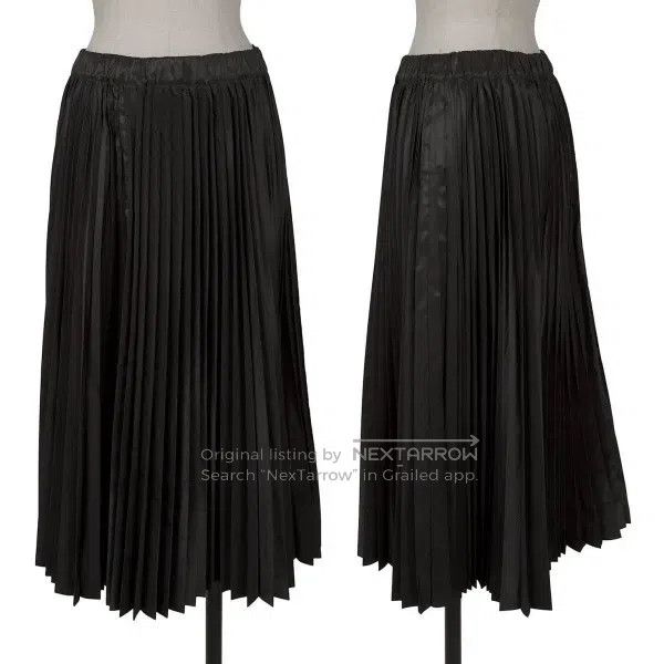 Comme des Garcons Comme Des Garcons size S Black Retro Pleated Skirt Size 22" - 1 Thumbnail
