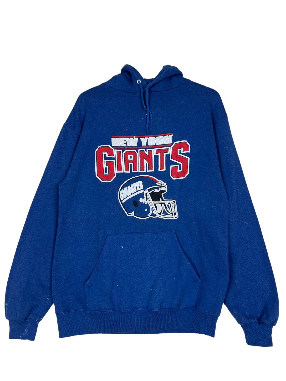 NFL 🔥 VINTAGE NFL NEW YORK GIANTS HOODIES JERZEES MADE IN USA Size US XL / EU 56 / 4 - 2 Thumbnail