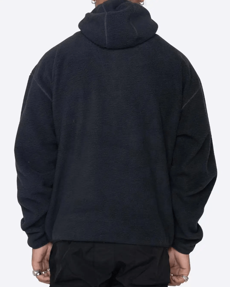 Japanese Brand × Vintage Unisex Ninja Fleece Y2k Hoodie Winter Streetwear Warm Zipper Size US L / EU 52-54 / 3 - 4 Thumbnail