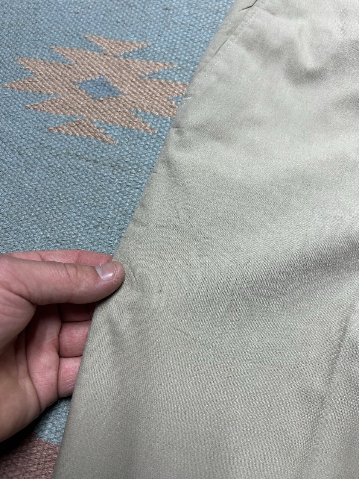Vintage Vtg 1960s lightweight work pants slacks poly cotton 31x31 Size US 31 - 3 Thumbnail