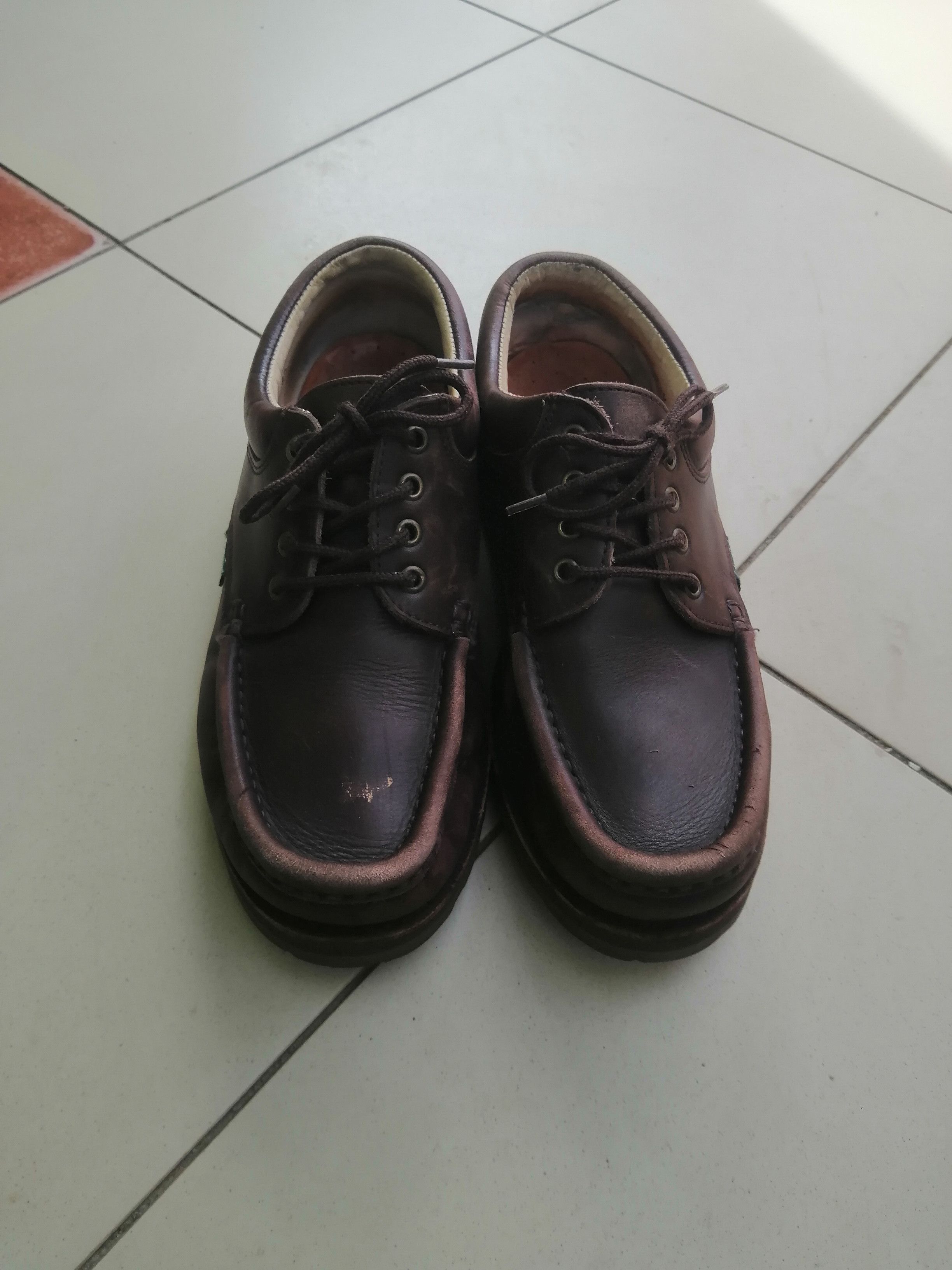 Paraboot Paraboot Michael Apron Toe Derby – Brown Leather Size US 10.5 / EU 43-44 - 10 Thumbnail