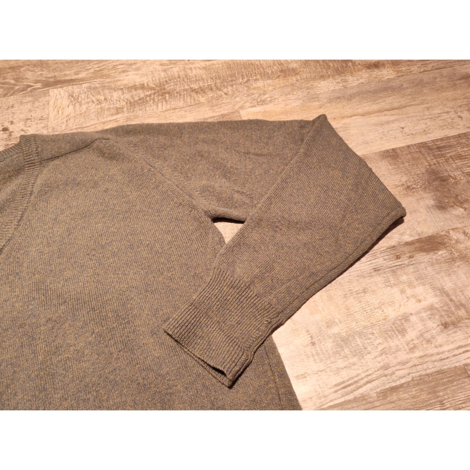 Vintage VINTAGE Lord Jeff Tall Fellow Wool Sweater Men's Pullover Size Large Green 80s 90s Outdoor Casual Size US L / EU 52-54 / 3 - 3 Thumbnail