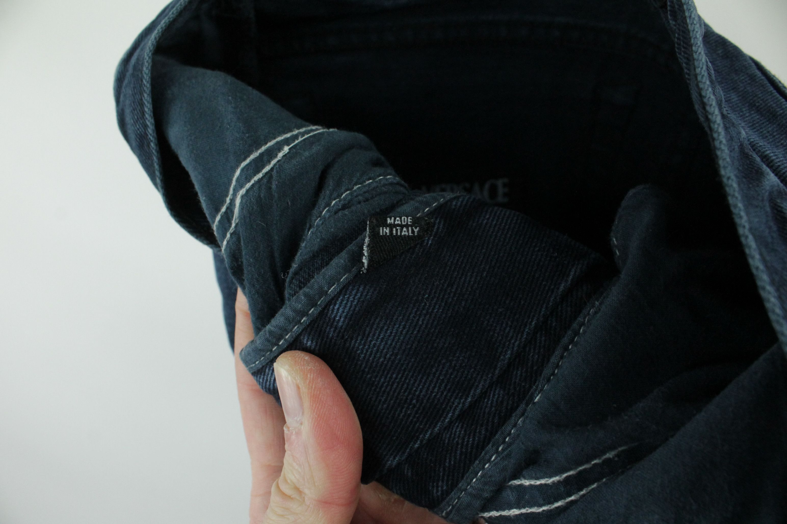 Versace Jeans Couture Vintage Versace Jeans Couture Blue Denim Jeans Size US 29 - 11 Thumbnail