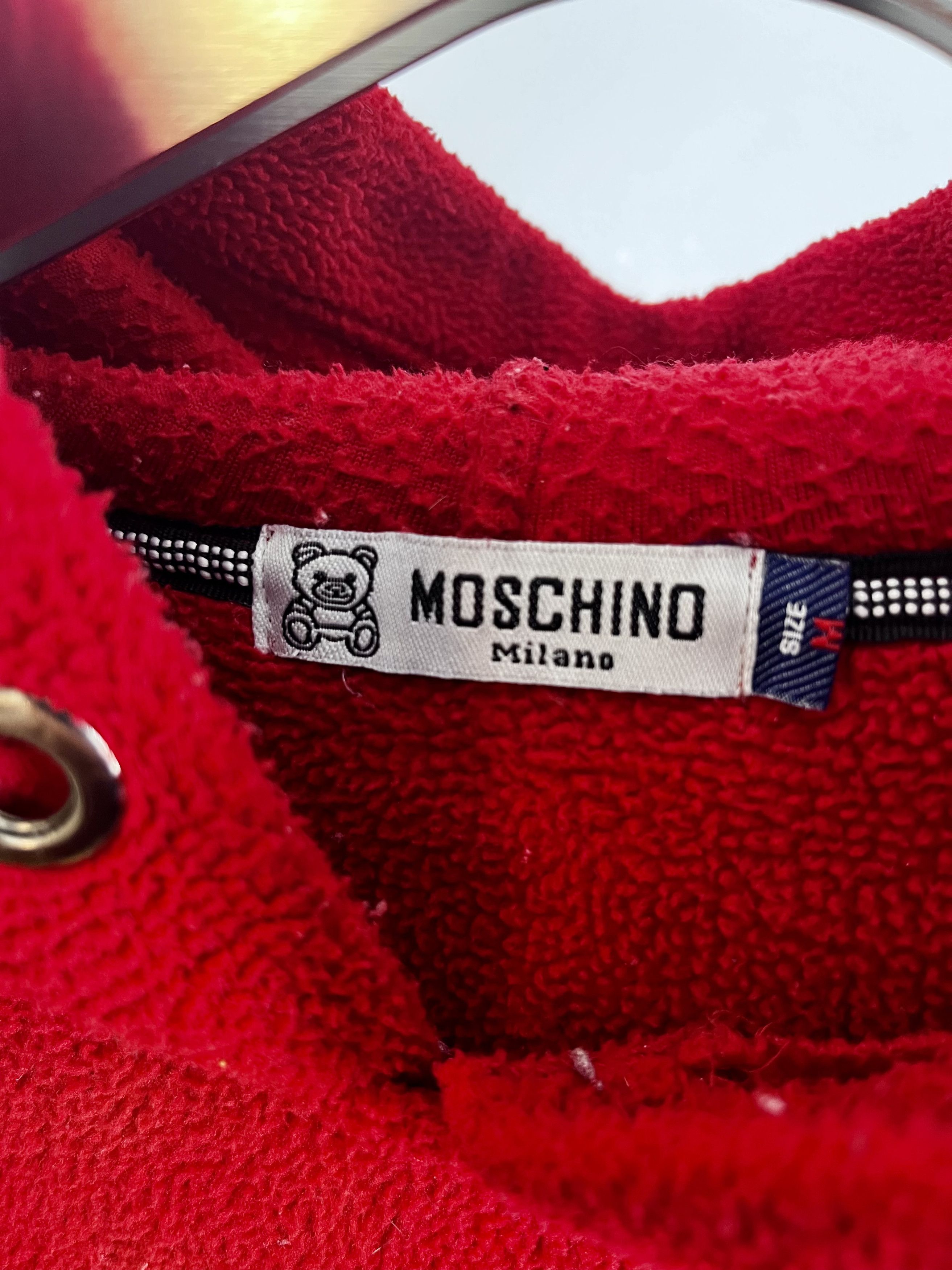 Moschino Moschino Medium Pile Fleece Hoodie Size M / US 6-8 / IT 42-44 - 4 Thumbnail