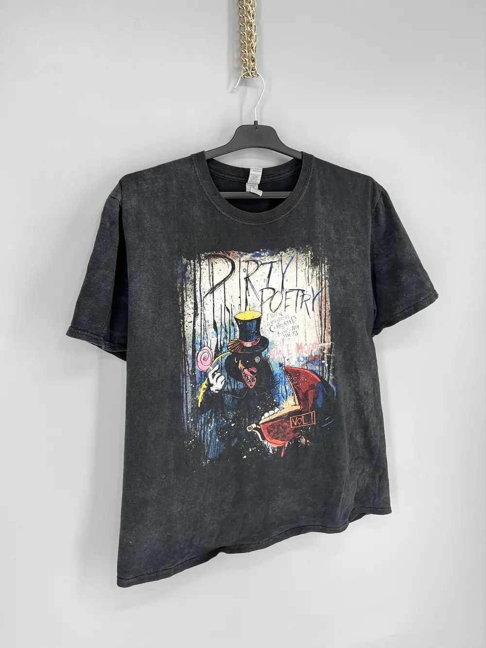 Band Tees × Vintage Vintage Ivan L. Moody's - Dirty Poetry Cover Art T-Shirt Size US L / EU 52-54 / 3 - 2 Thumbnail