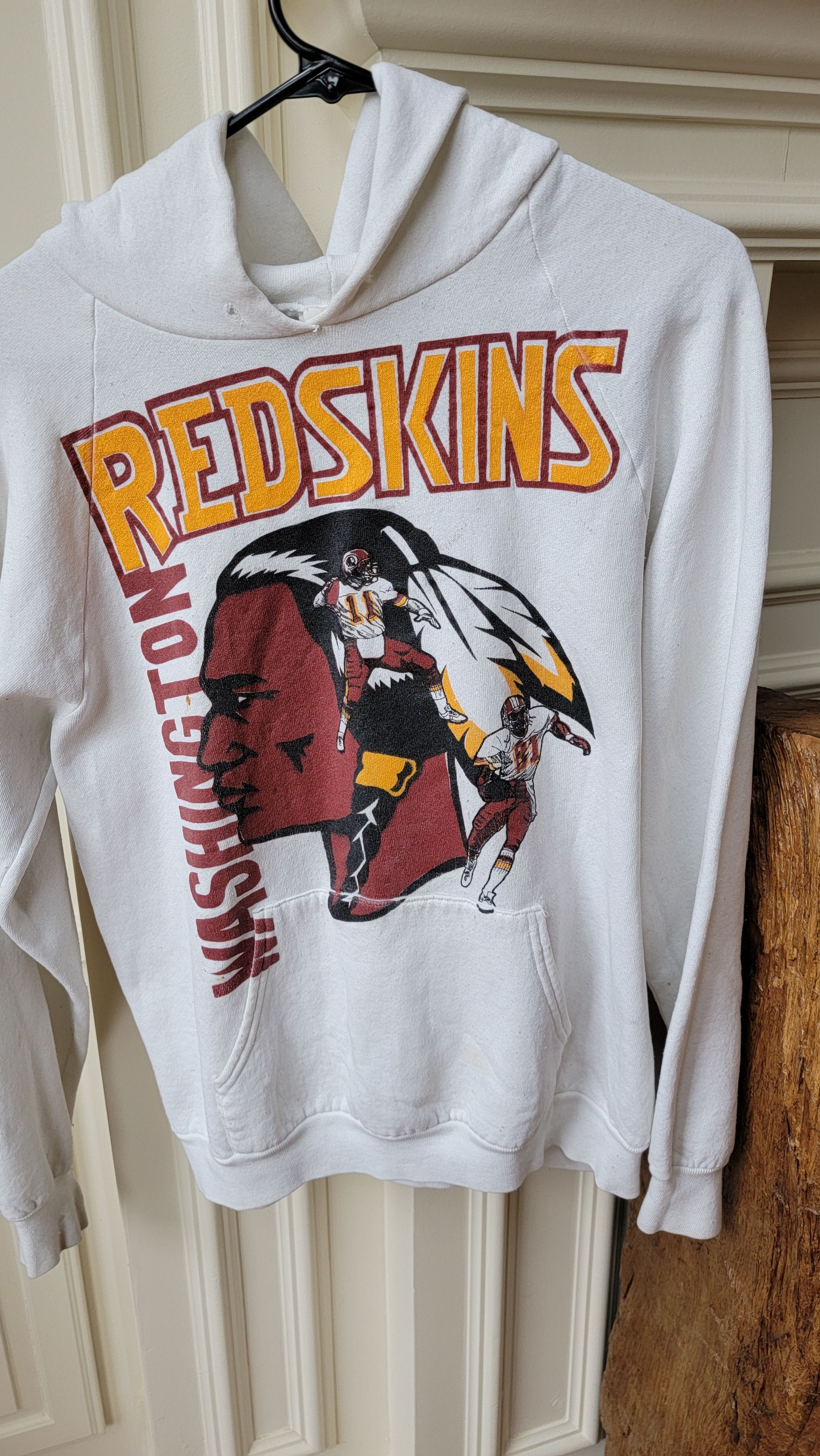 NFL × Vintage 90s NFL Washington Redskins Hoodie. Small.vintage Size US S / EU 44-46 / 1 - 1 Thumbnail