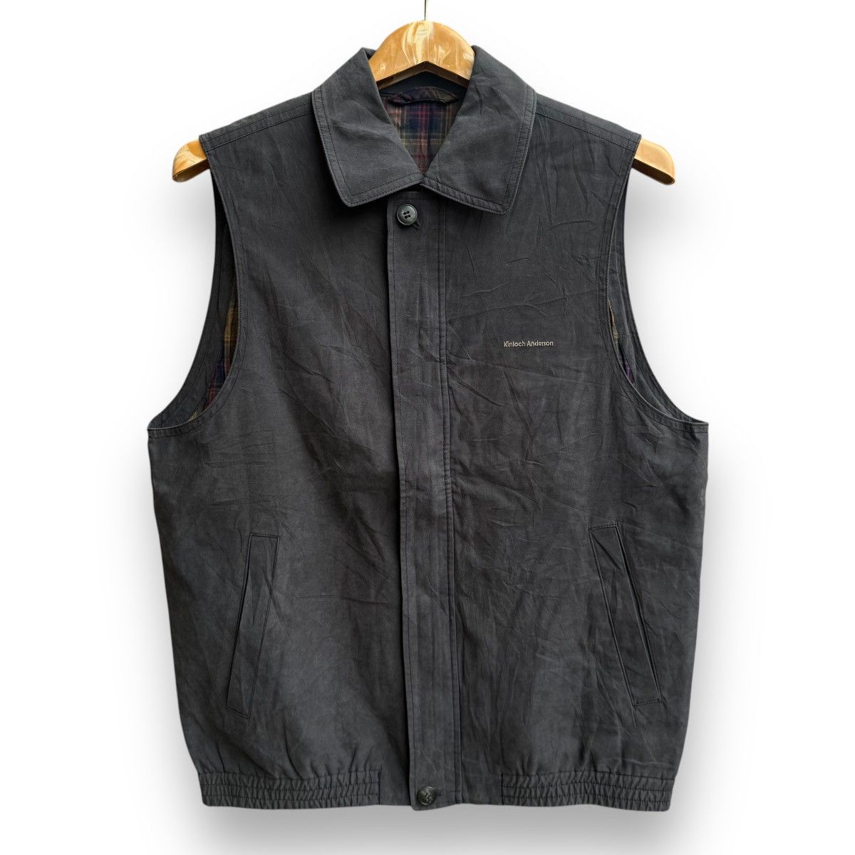 Andersons × Designer × Japanese Brand Kinloch Anderson Zip-up Vests Medium Sz. Size US M / EU 48-50 / 2 - 1 Thumbnail