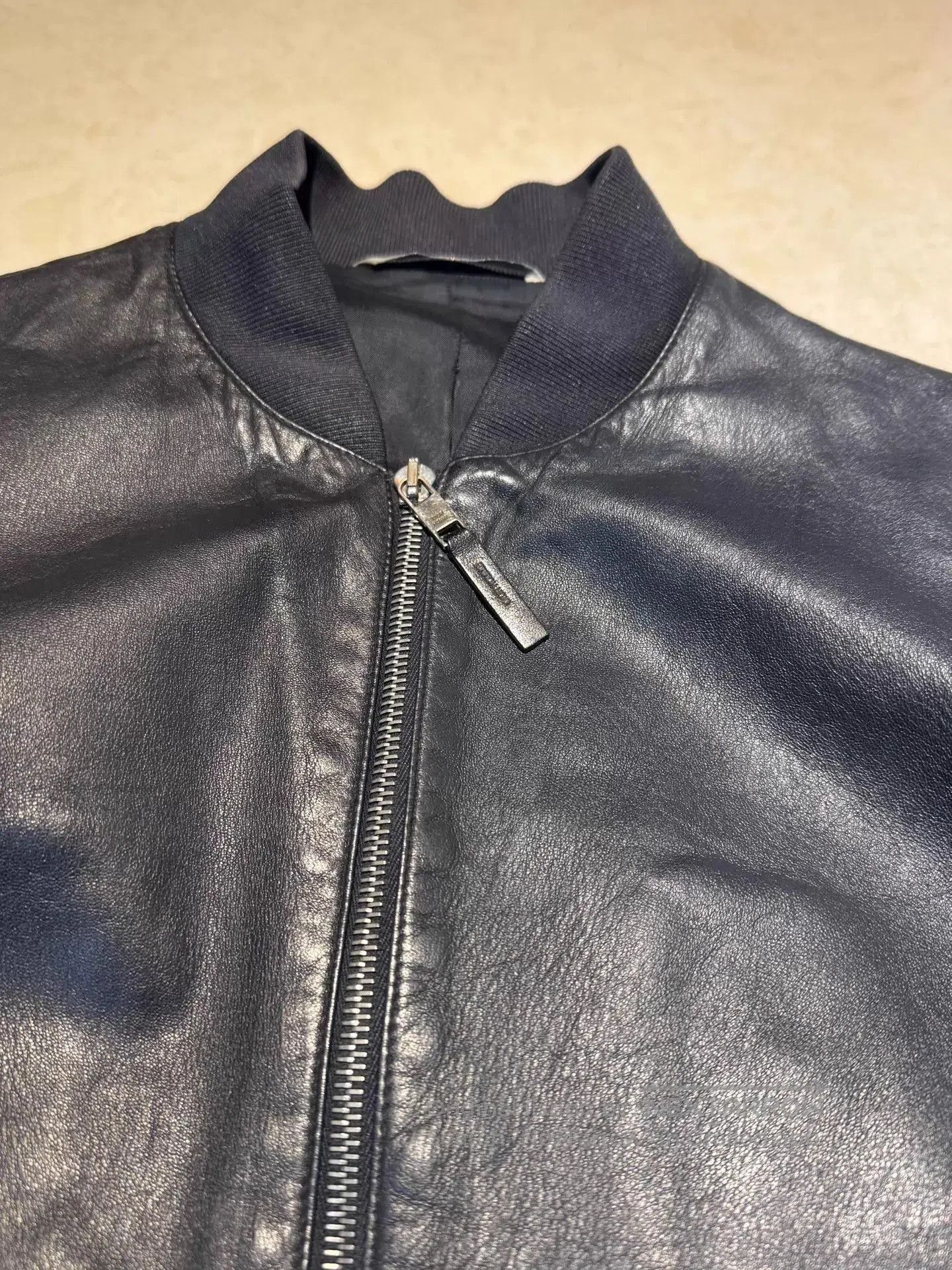 Dior Color Block Leather Bomber Jacket. Size US S / EU 44-46 / 1 - 8 Thumbnail