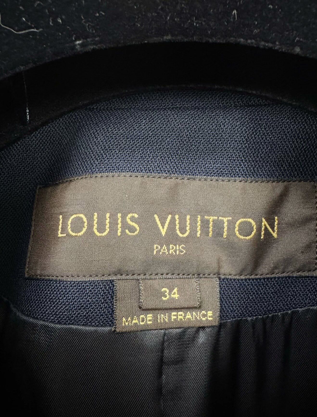 Louis Vuitton Louis Vuitton LV wool patchwork leather coat Size S / US 4 / IT 40 - 3 Thumbnail