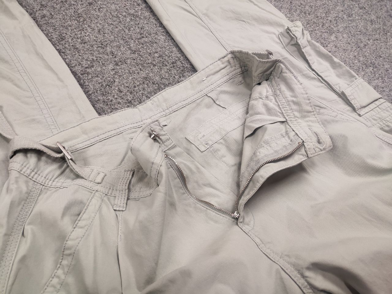 If Six Was Nine Baggy Zip Cargo If Six Was Nine Style Parachute Y2K Pants Size US 31 - 12 Thumbnail