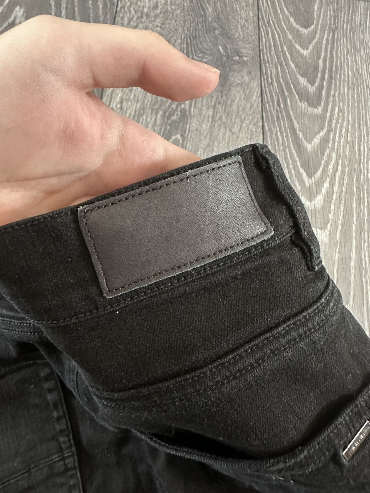 Amiri amiri distressed skinny jeans black Size US 32 / EU 48 - 5 Thumbnail