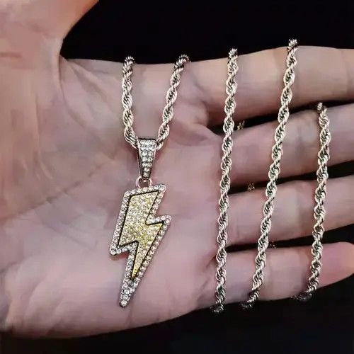 Japanese Brand HipHop Rhinestone Tennis Chain Necklace Size ONE SIZE - 1 Thumbnail