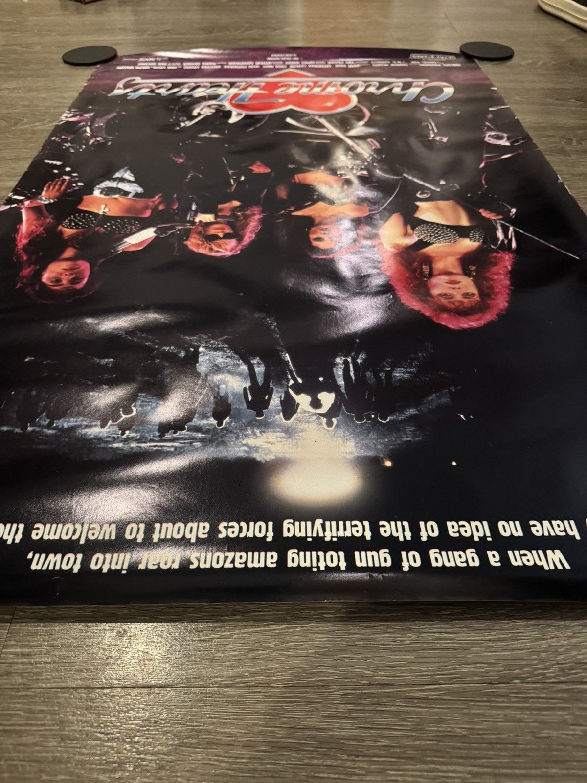 Chrome Hearts Chrome Hearts 1989 Working Title Original Theater Poster Art Size ONE SIZE - 7 Thumbnail