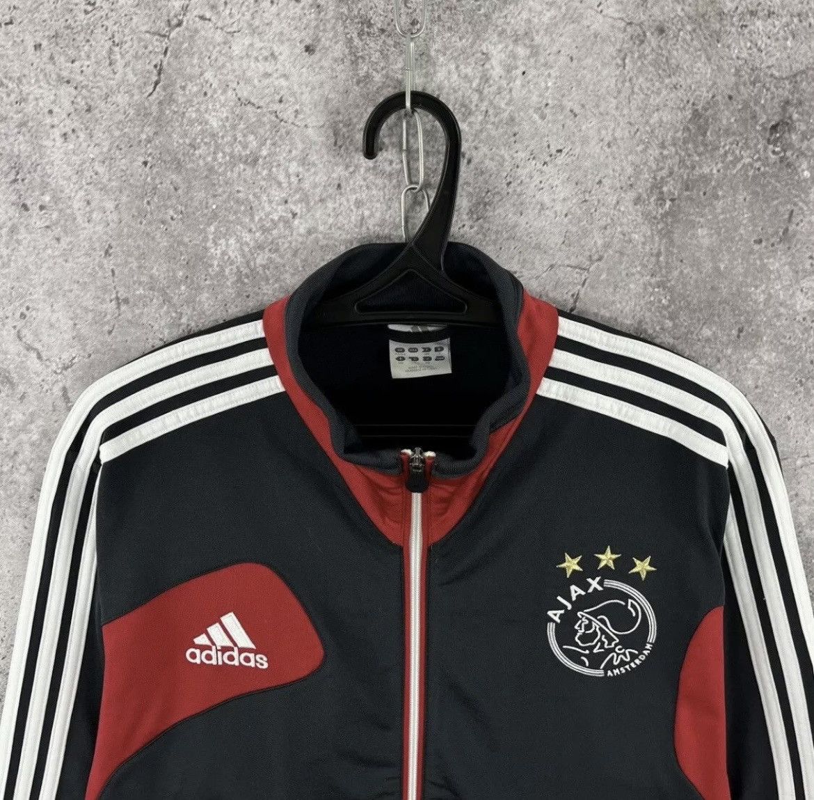 Adidas Vintage Adidas Ajax 2012/2013 Training Track Zip Jacket Sz L Size US L / EU 52-54 / 3 - 2 Thumbnail