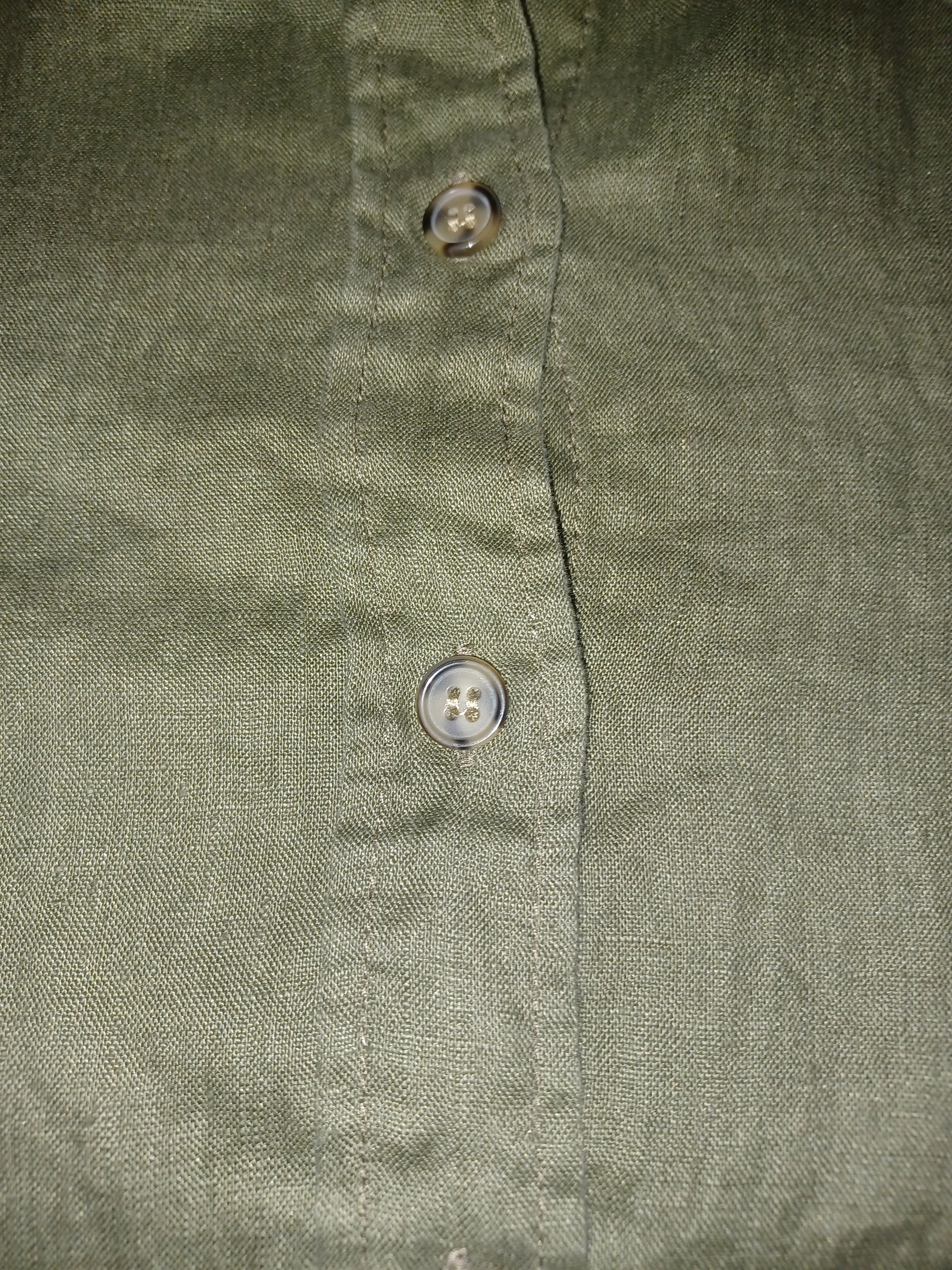Other LA Blend 100% Linen Women's Top Small Green Size S / US 4 / IT 40 - 9 Thumbnail