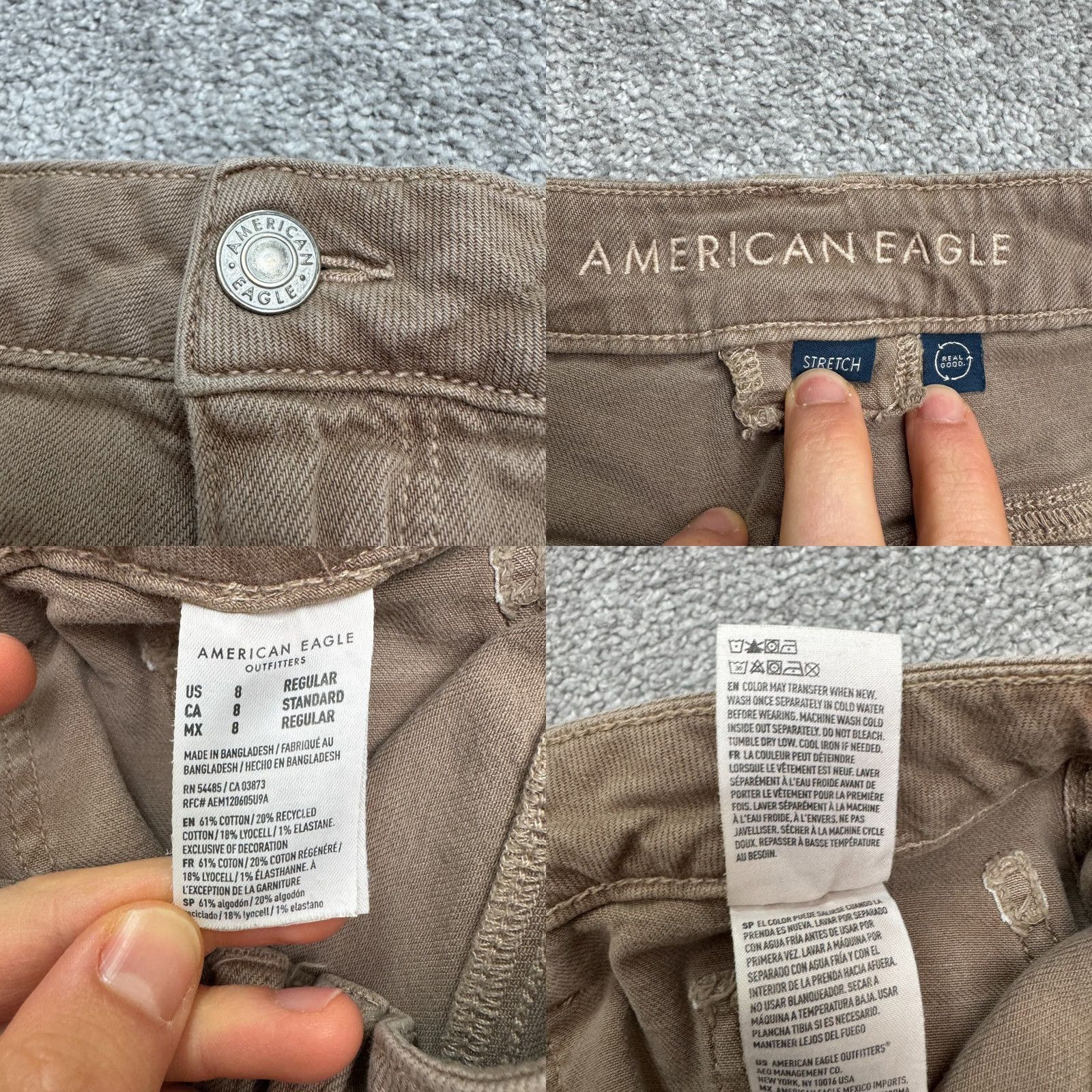 American Eagle Outfitters VINTAGE: No (excluded) Size 30" / US 8 / IT 44 - 8 Thumbnail
