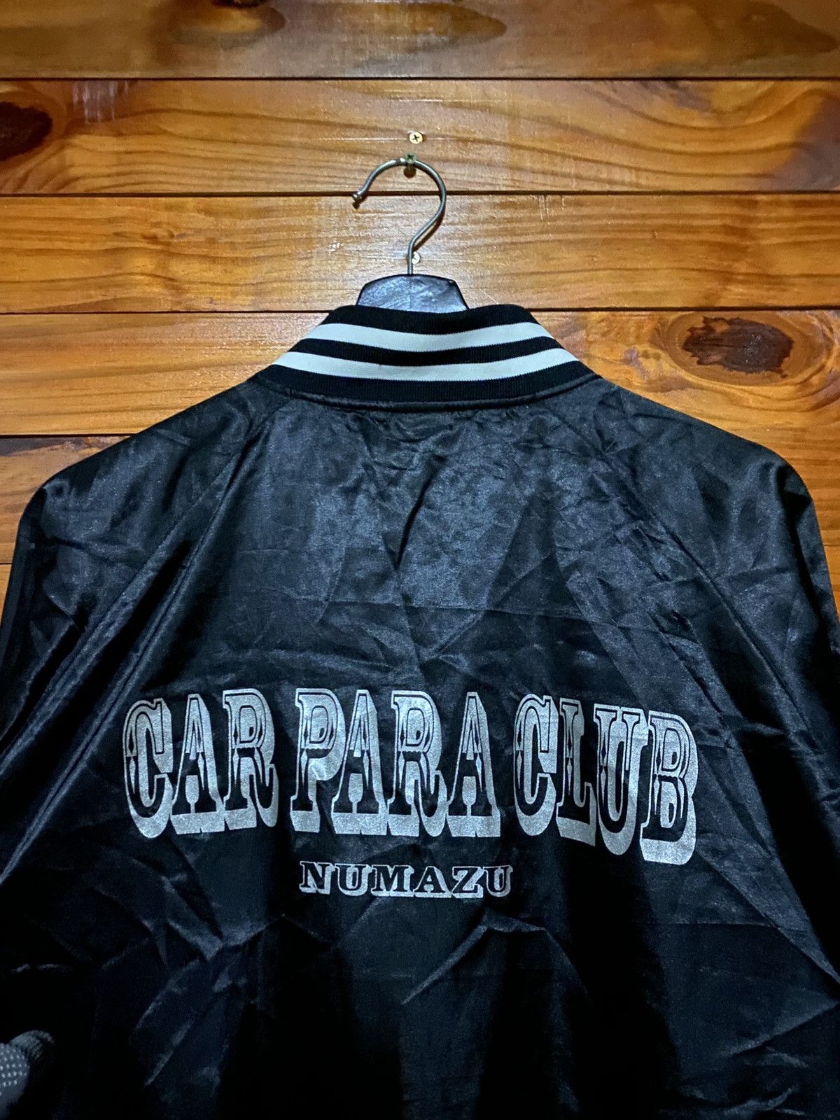 Japanese Brand Car Para Club Numazu Satin Bomber Jacket Japanese Streetwear Size US XL / EU 56 / 4 - 6 Thumbnail