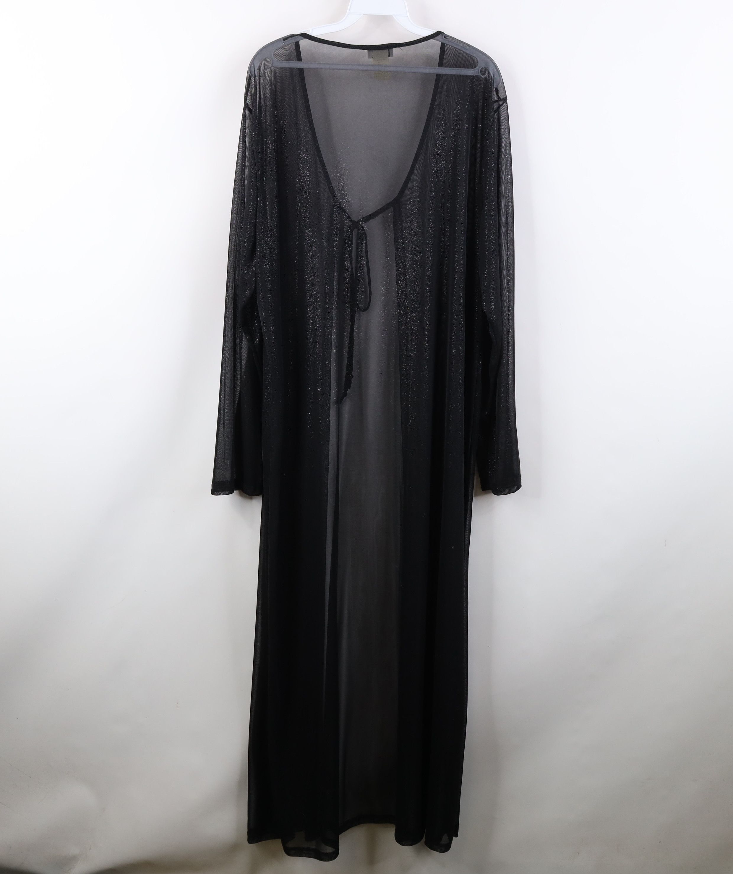 Vintage Vintage 90s Streetwear Babydoll Sheer Metallic Robe Size 3XL / US 20-22 - 12 Thumbnail