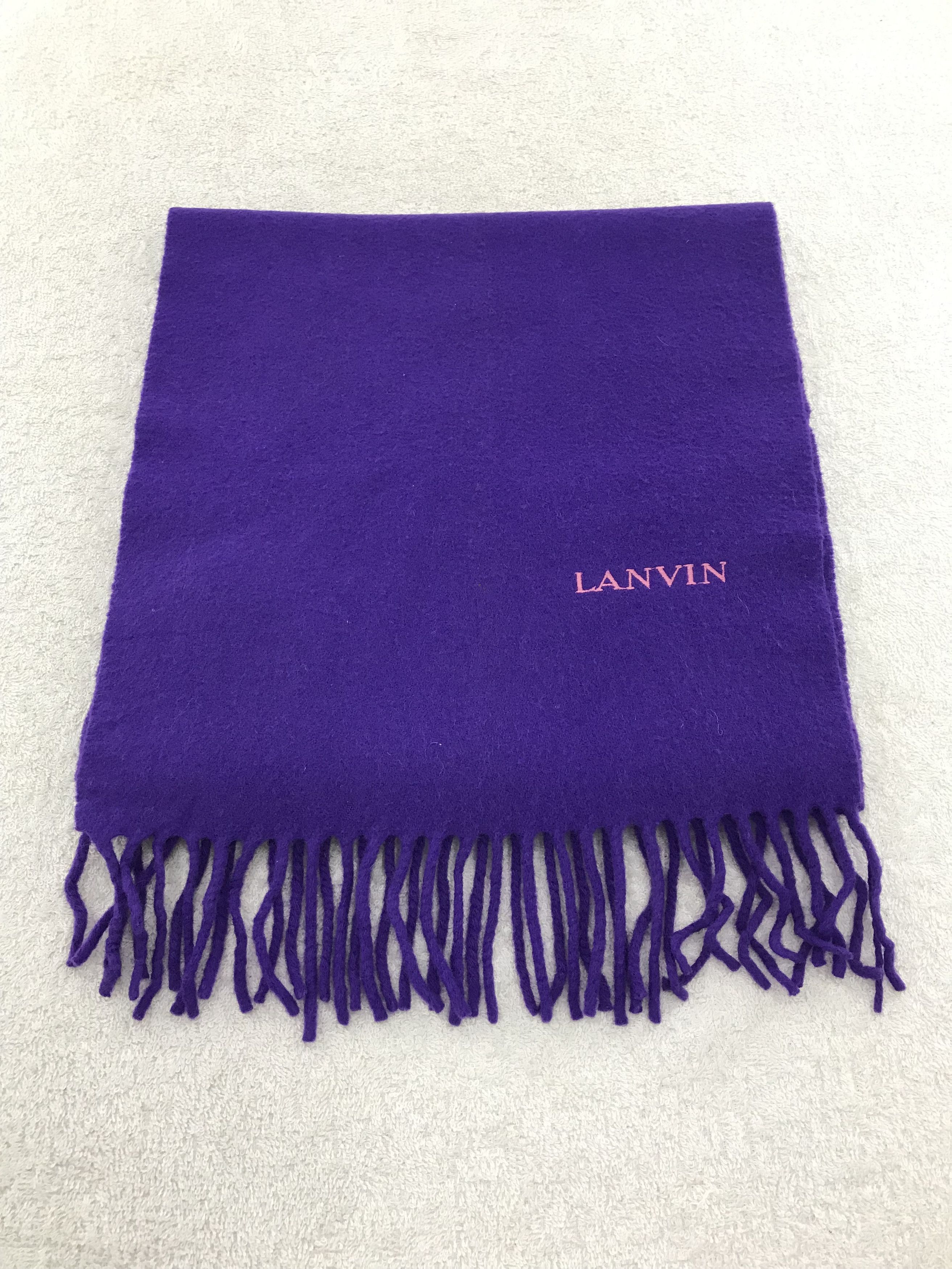 Lanvin Lanvin Scarf / Muffler / Neckwear - WW1103 Size ONE SIZE - 2 Thumbnail